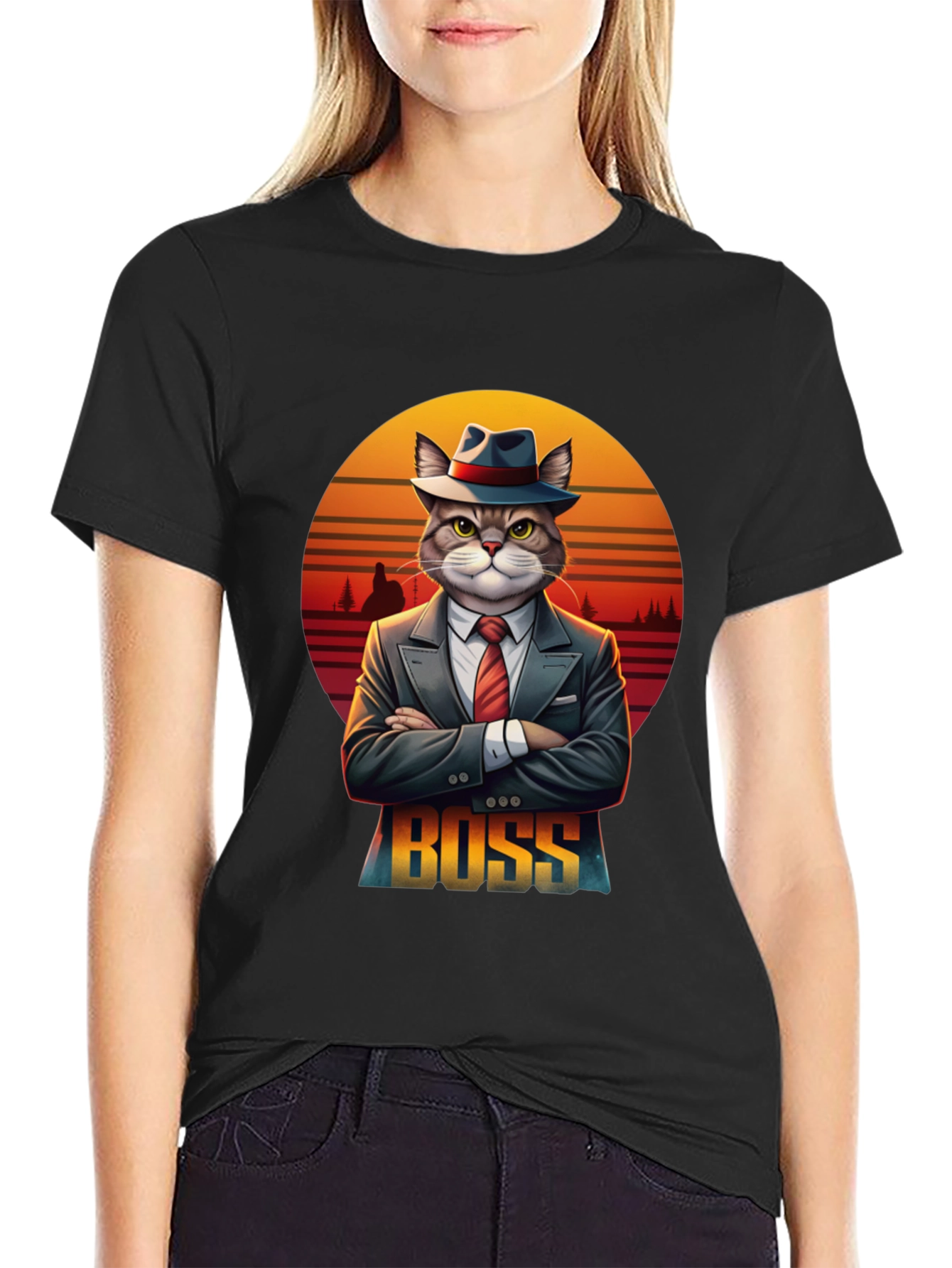 Boss Cat T-Shirt: Stylish & Unique Design