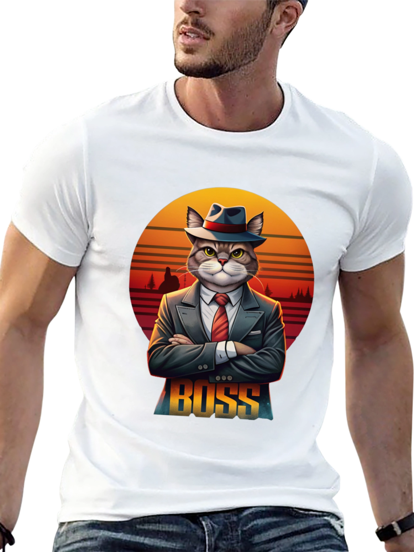 Boss Cat T-Shirt: Stylish & Unique Design
