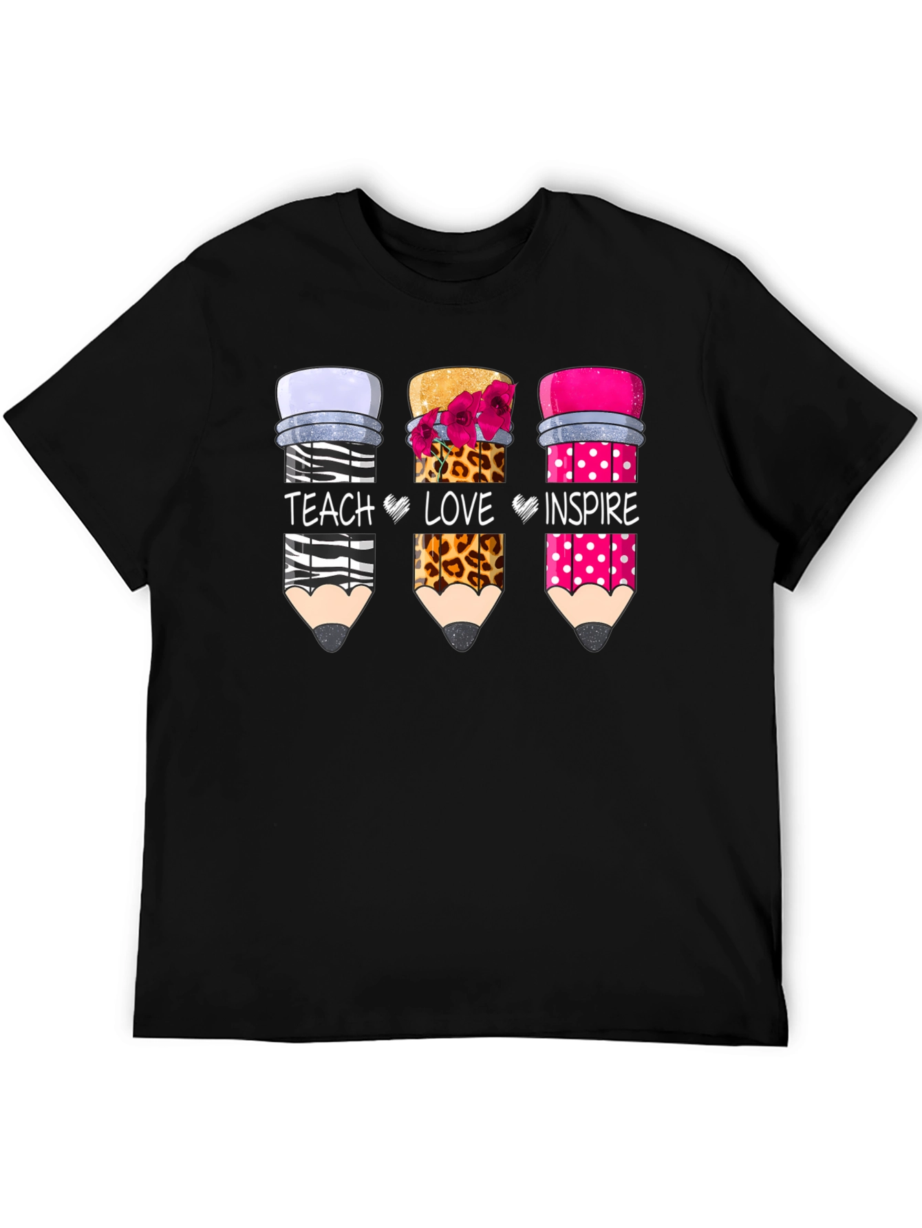 Teach Love Inspire Teacher T-Shirt