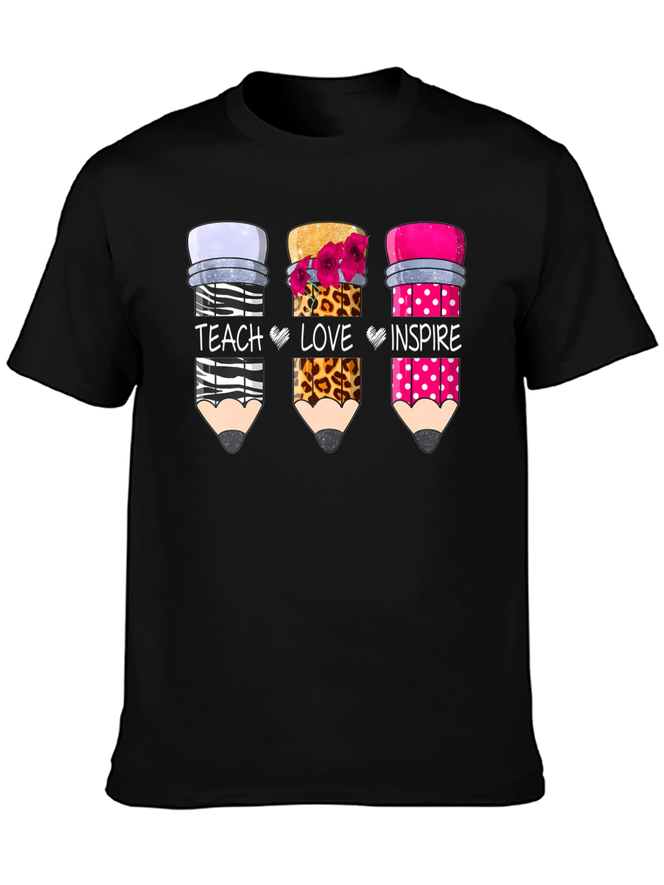 Teach Love Inspire Teacher T-Shirt