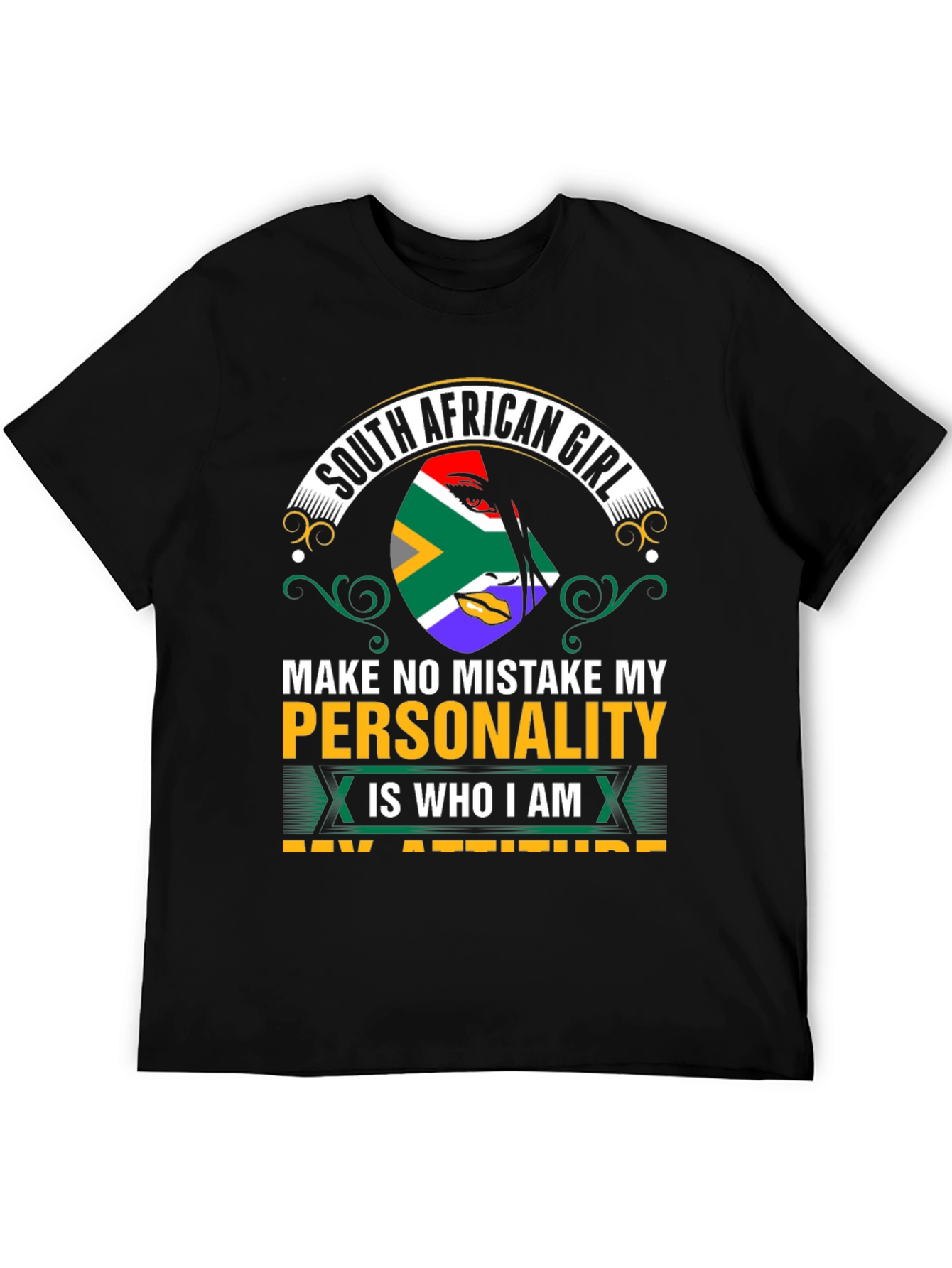 South African Girl T-Shirt - Personality Attitude Tee