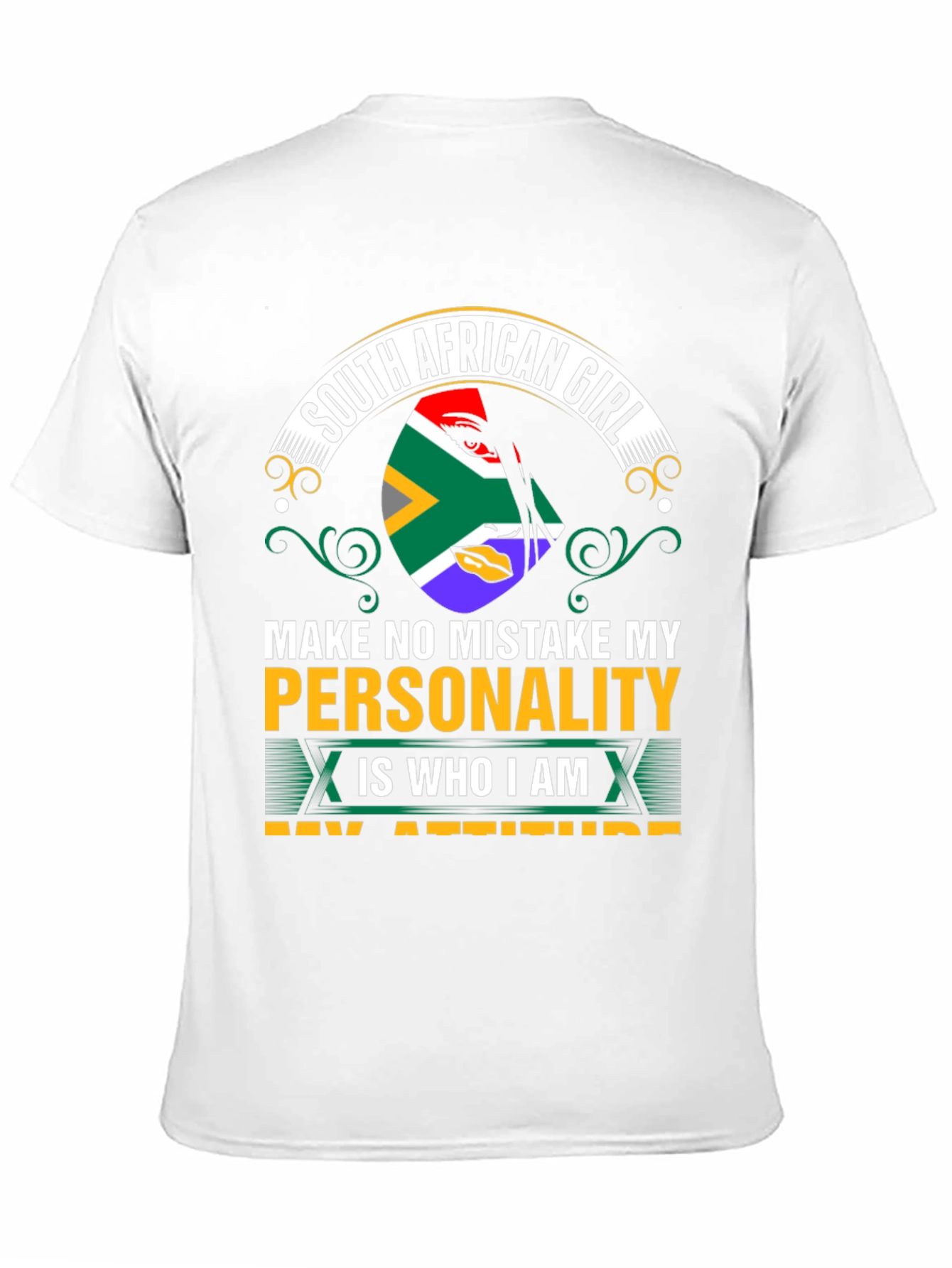 South African Girl T-Shirt - Personality Attitude Tee