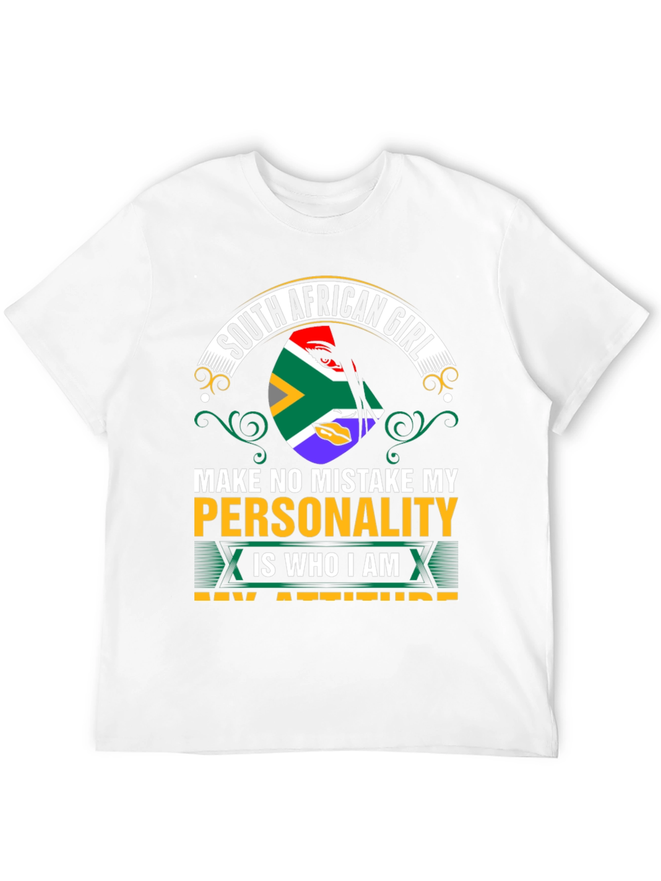 South African Girl T-Shirt - Personality Attitude Tee