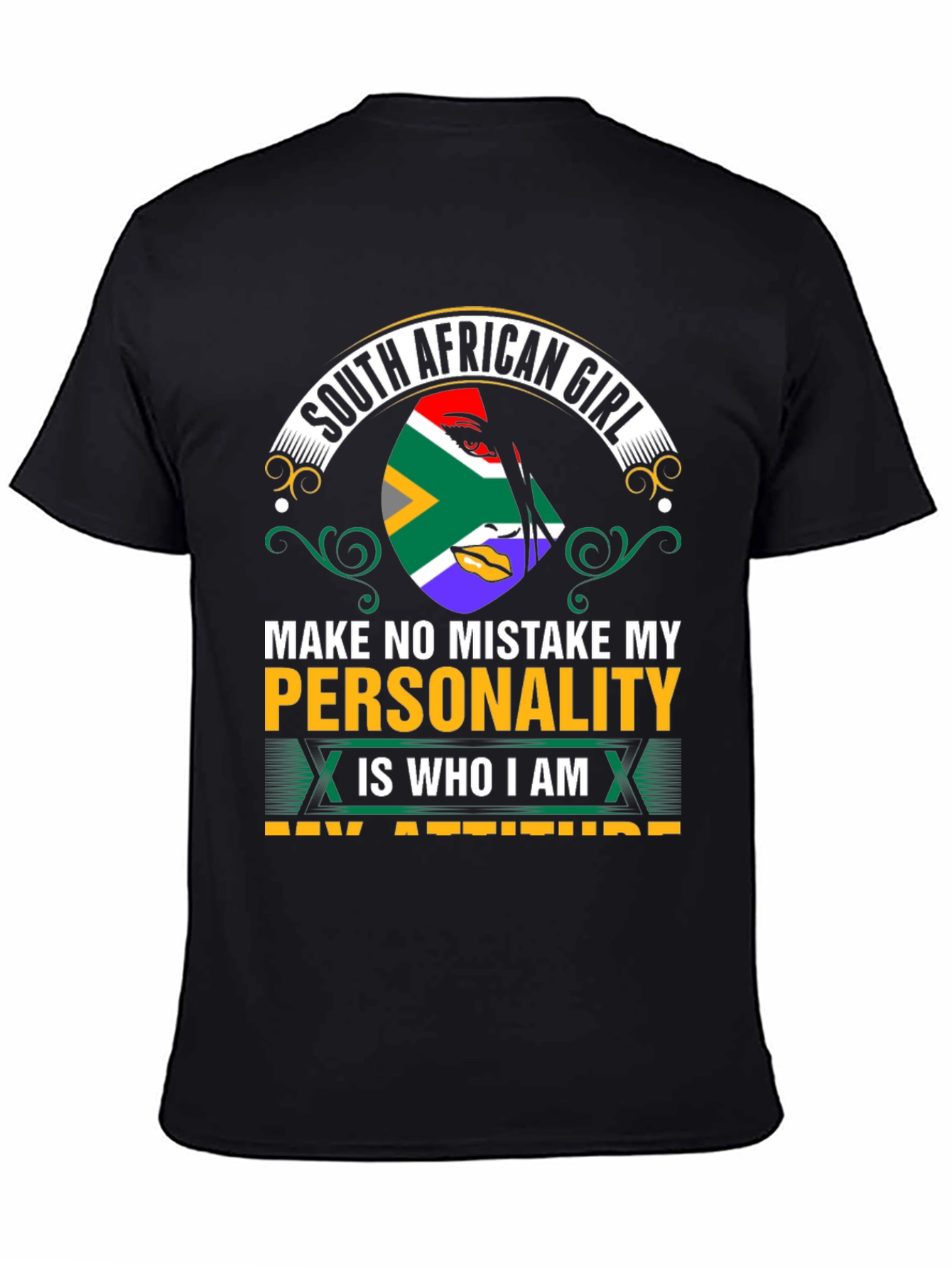 South African Girl T-Shirt - Personality Attitude Tee