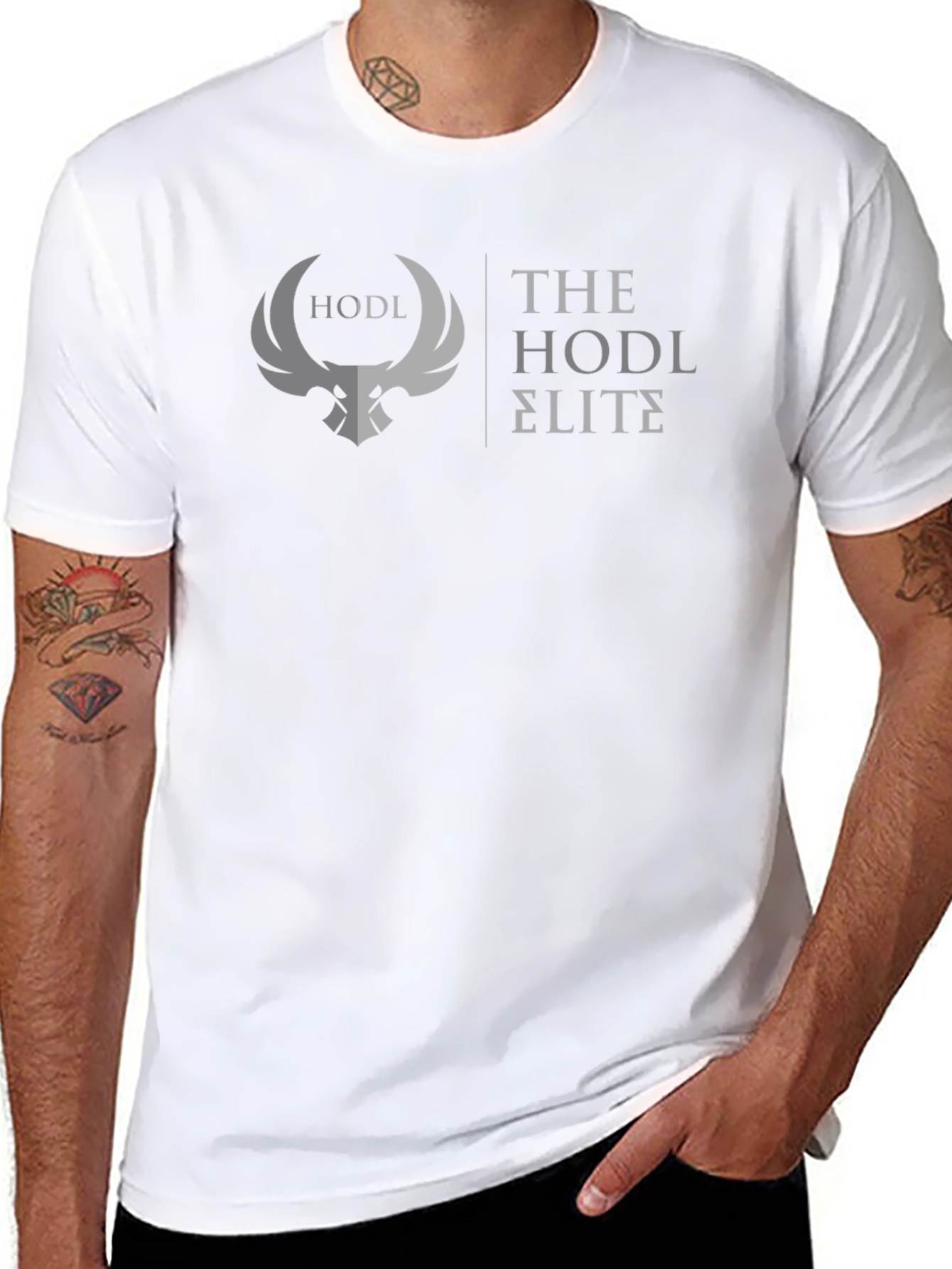 HODL Elite Crypto T-Shirt - Black