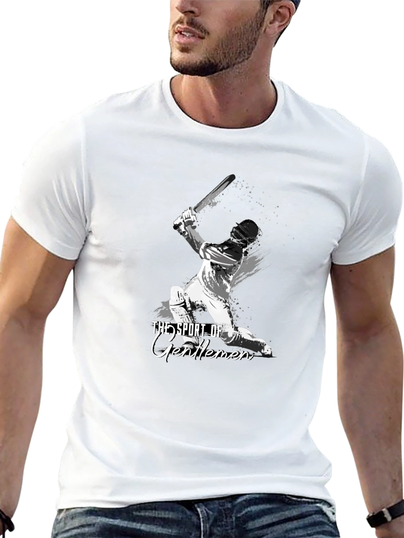 Cricket Sport of Gentlemen Graphic T-Shirt