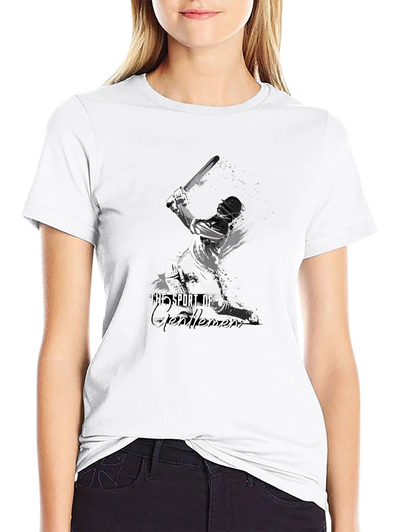 Cricket Sport of Gentlemen Graphic T-Shirt