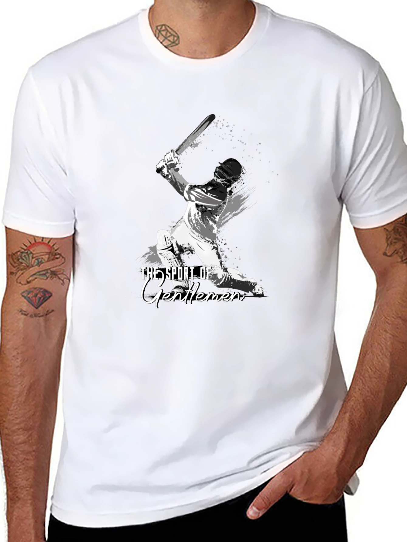 Cricket Sport of Gentlemen Graphic T-Shirt
