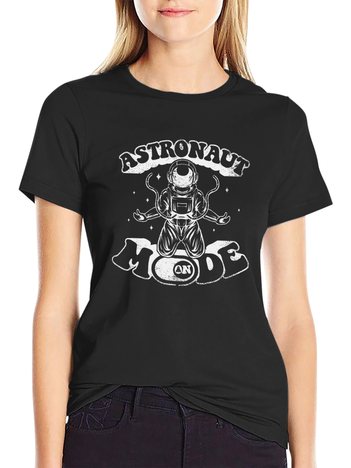 Astronaut Mode On Graphic T-Shirt