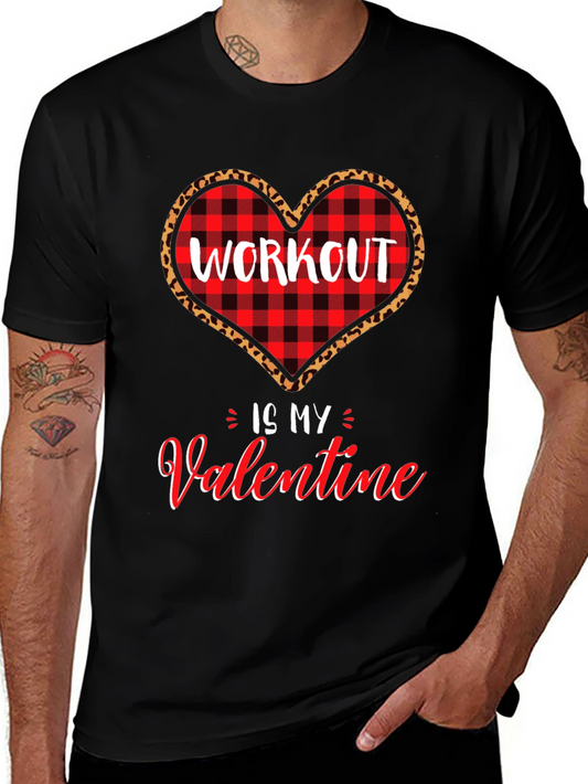 Workout is My Valentine Graphic Tee