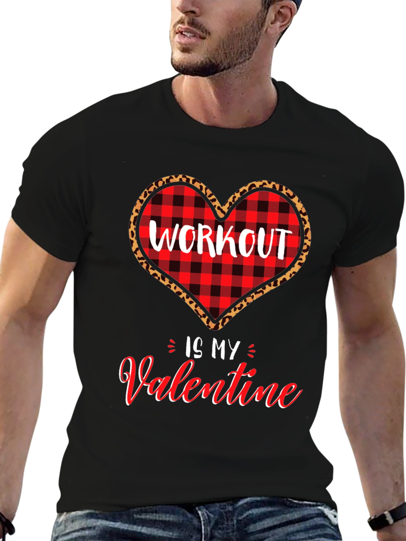 Workout is My Valentine Graphic Tee