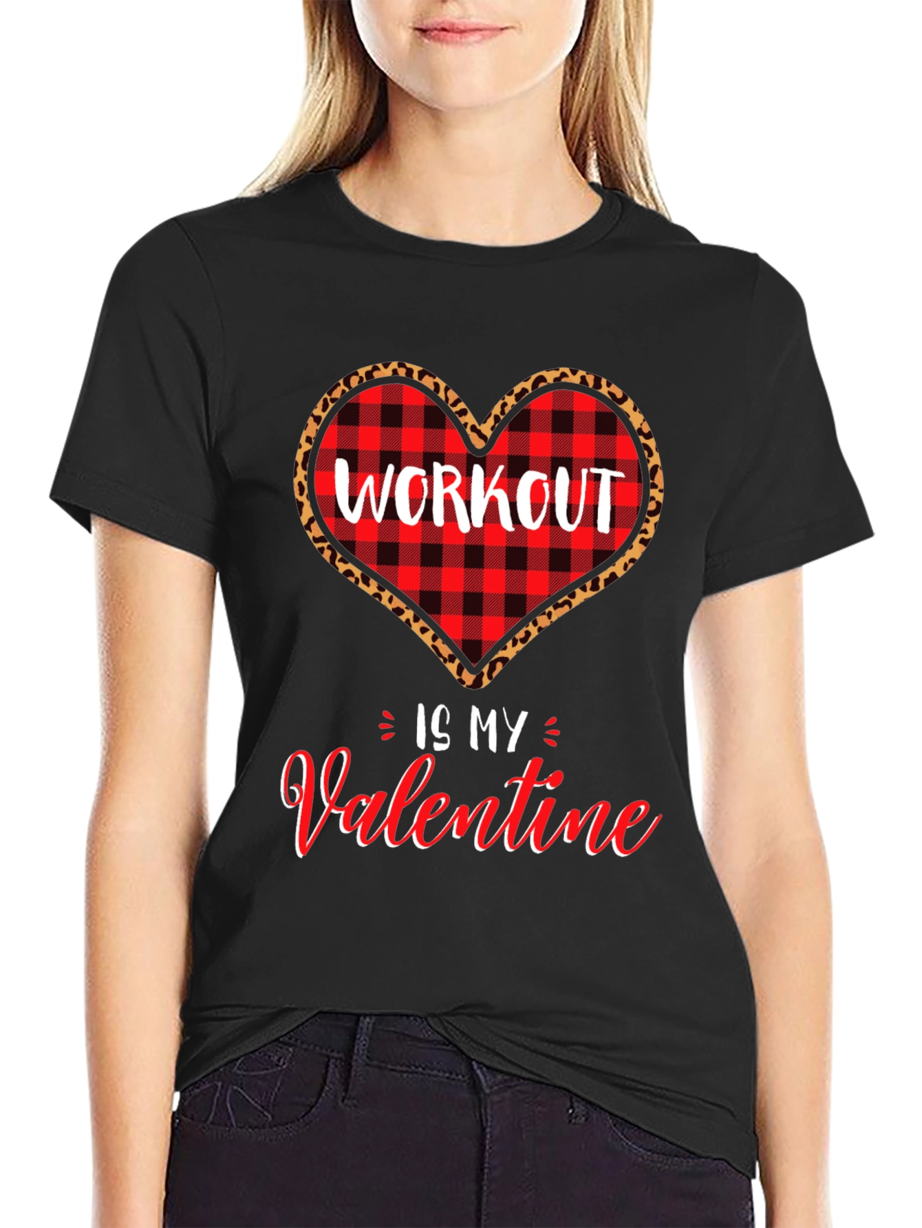 Workout is My Valentine Graphic Tee