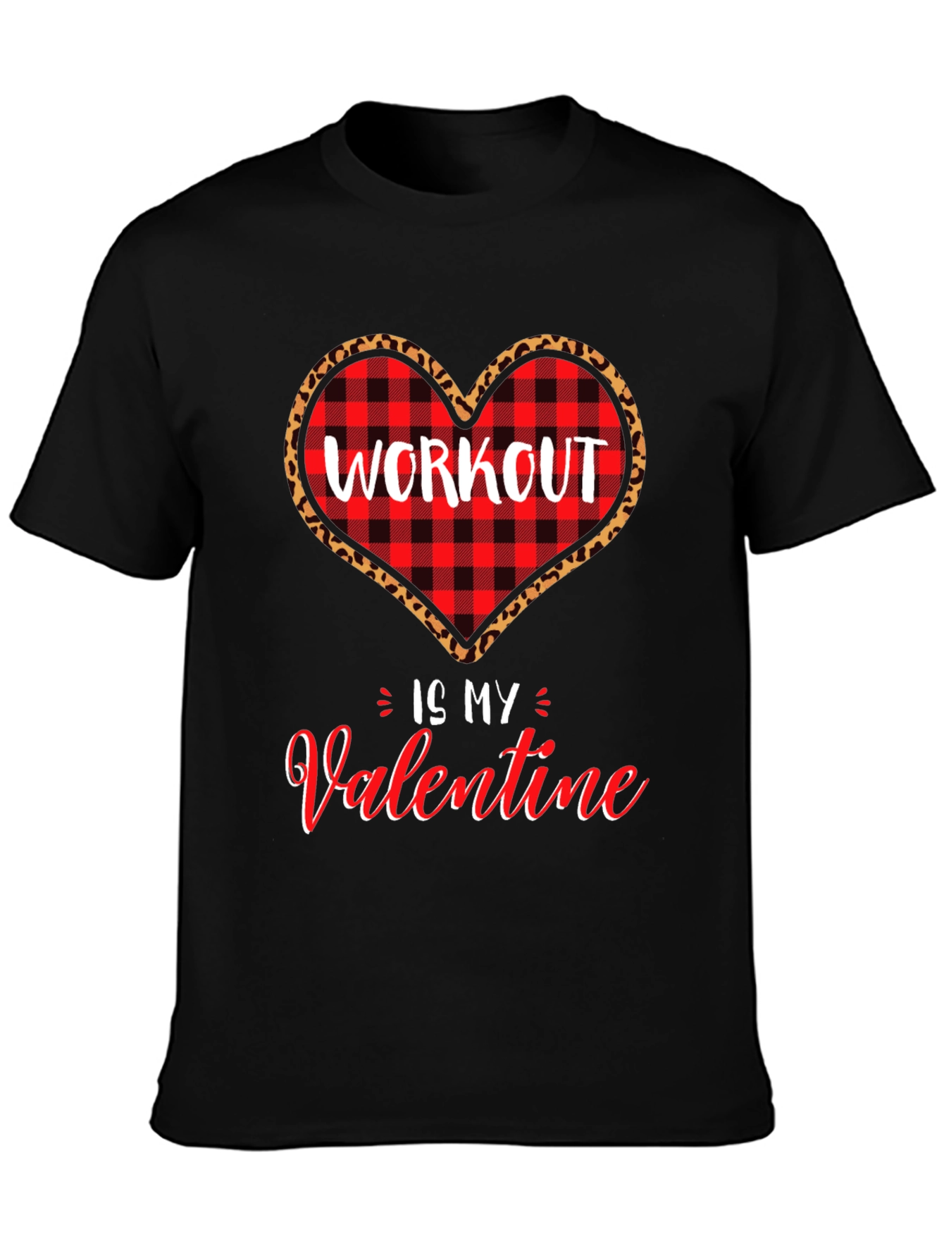 Workout is My Valentine Graphic Tee