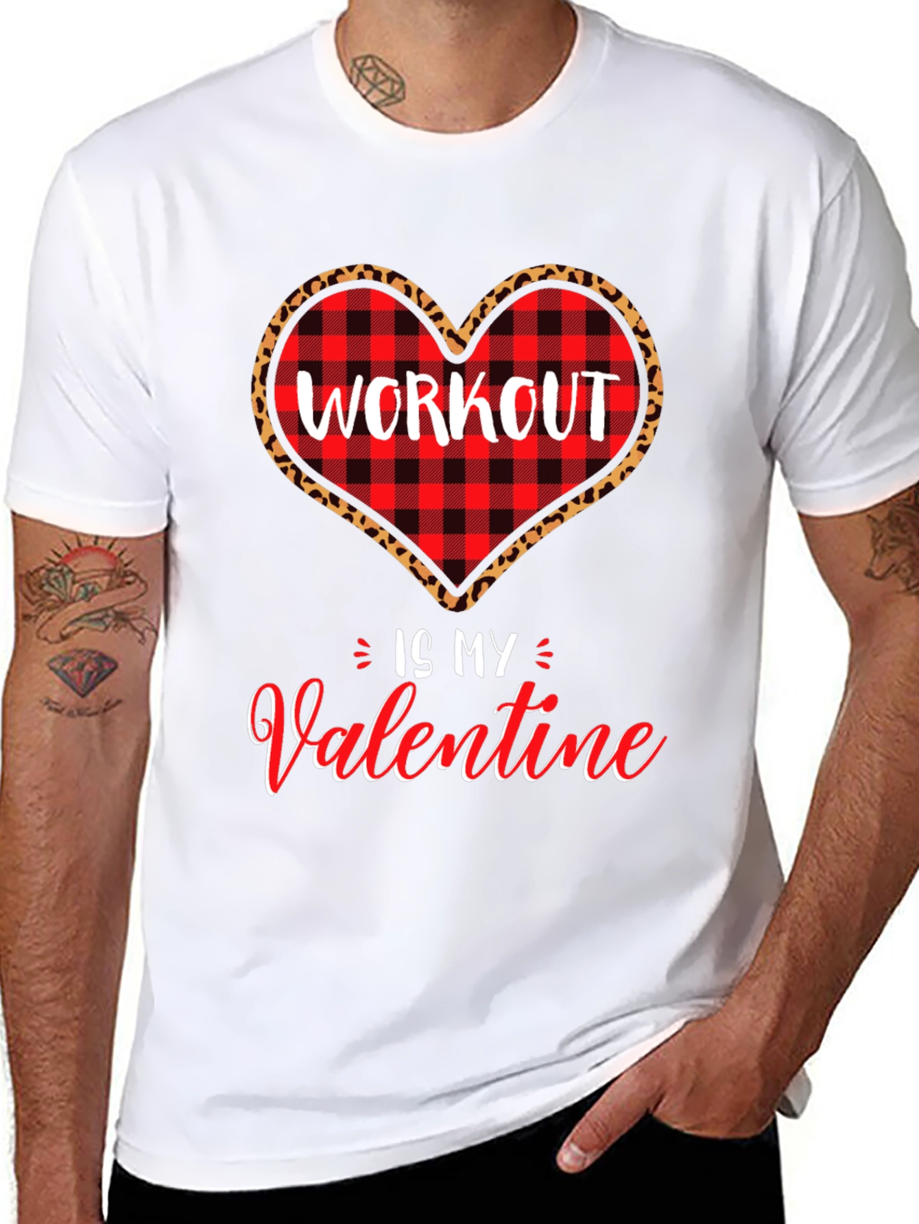 Workout is My Valentine Graphic Tee