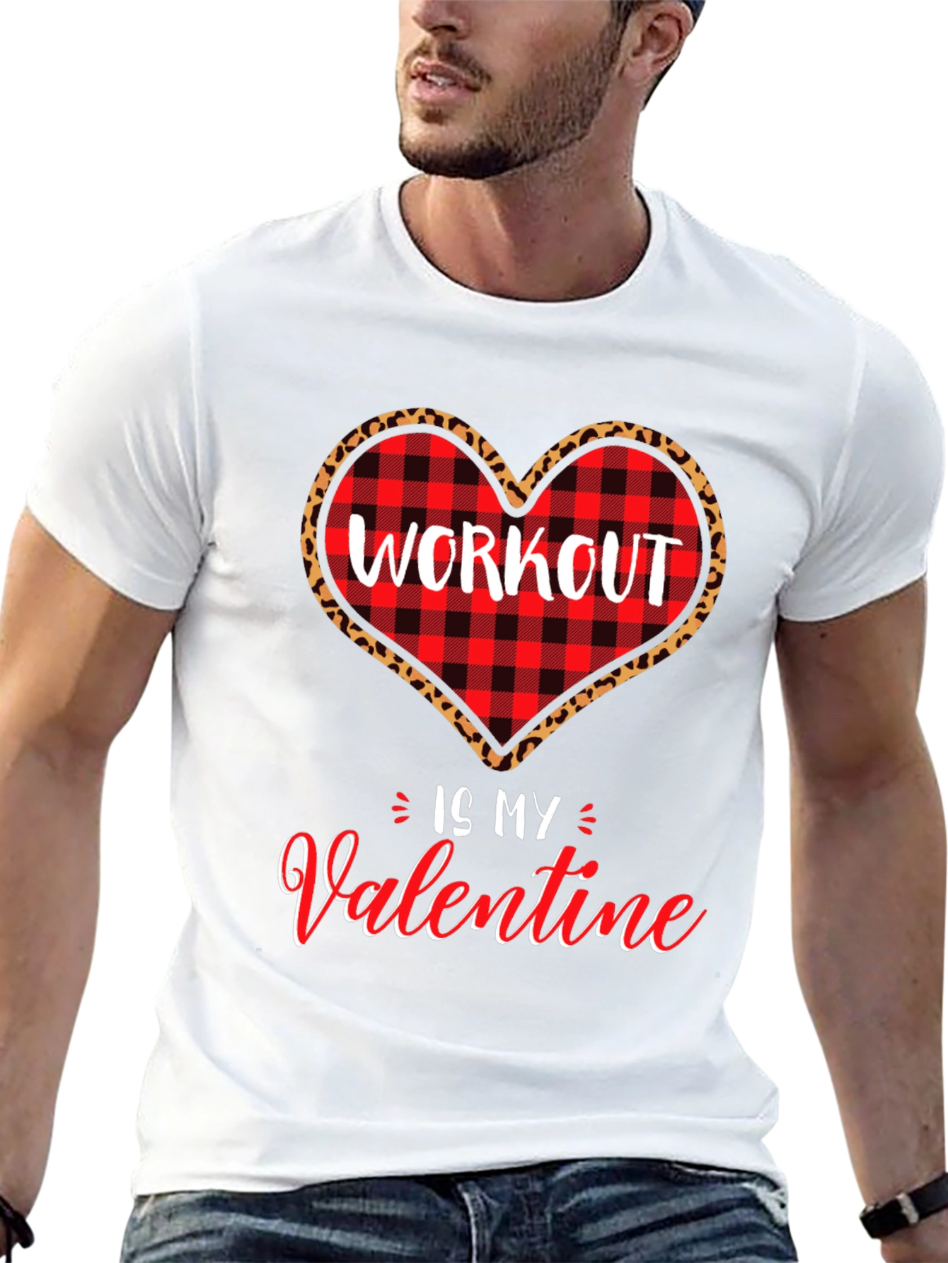 Workout is My Valentine Graphic Tee