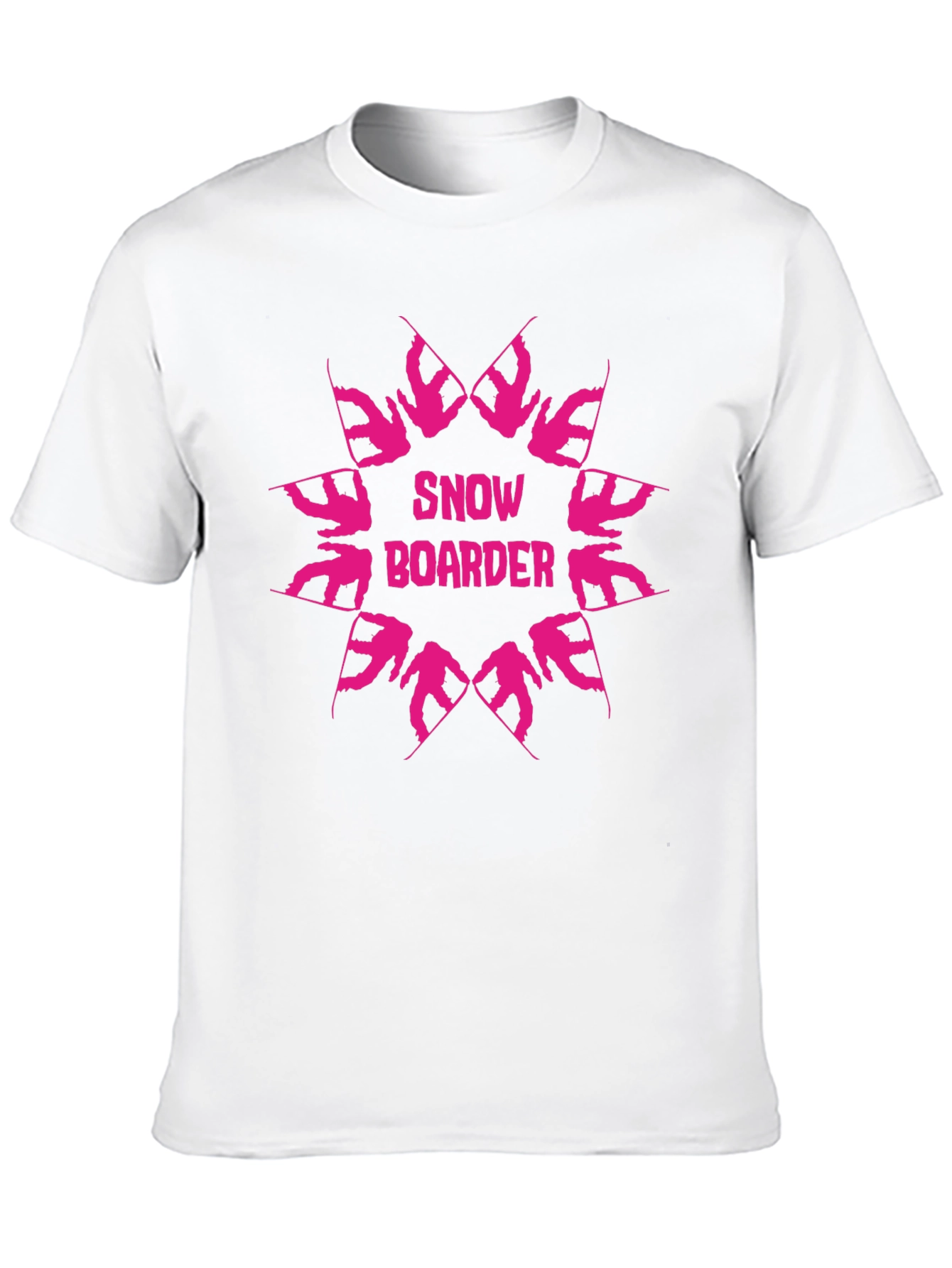 Snowboarder Graphic Tee - Black