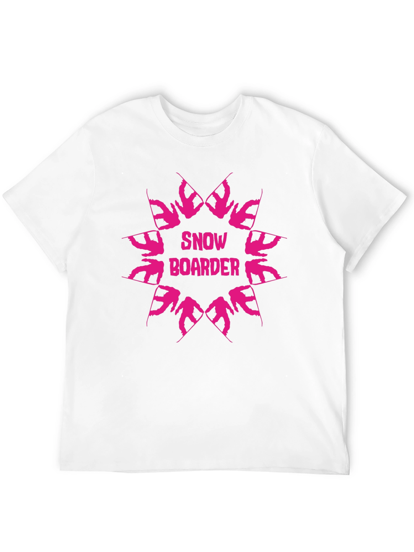 Snowboarder Graphic Tee - Black