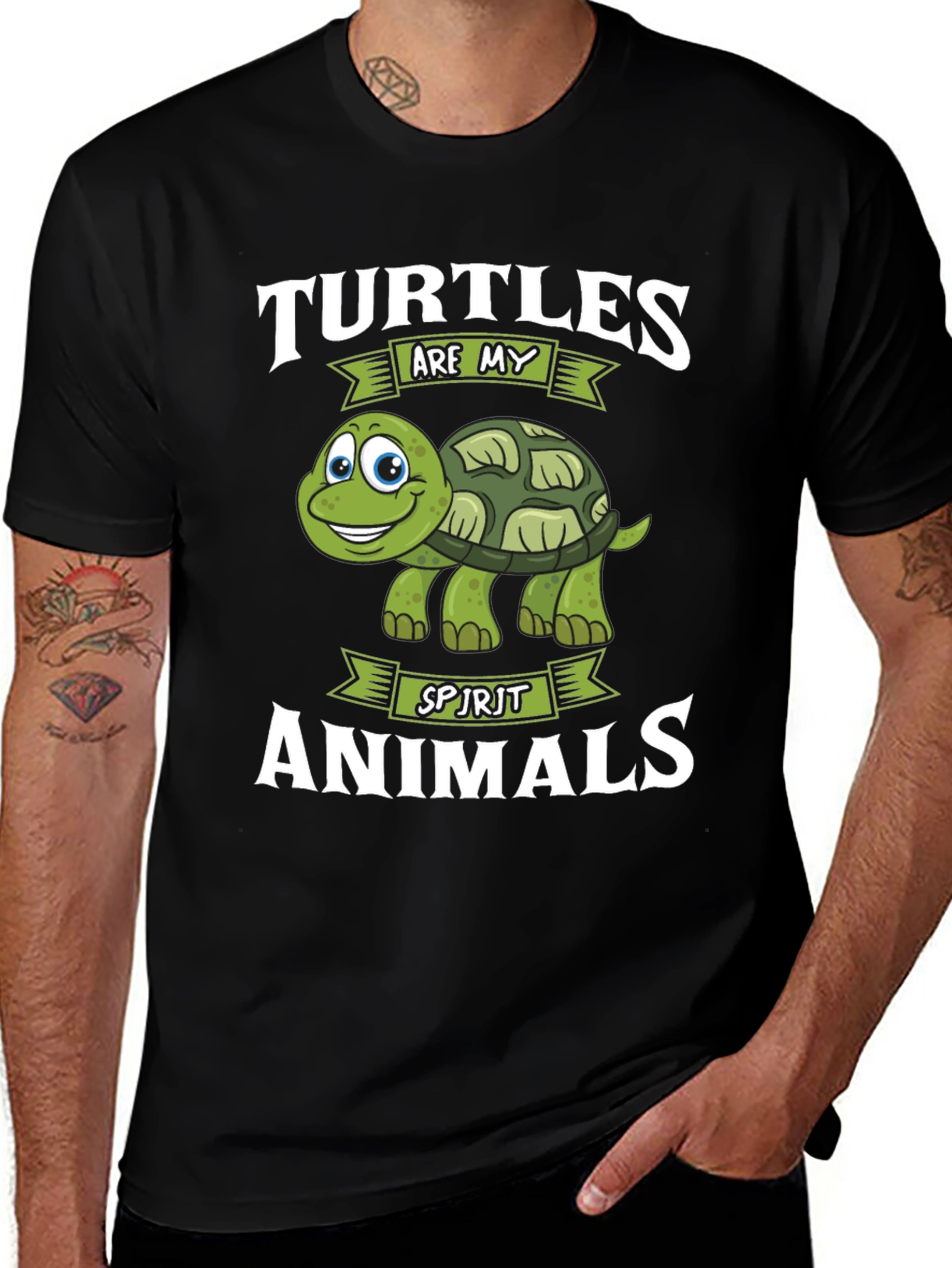 Turtles Are My Spirit Animals Graphic Tee