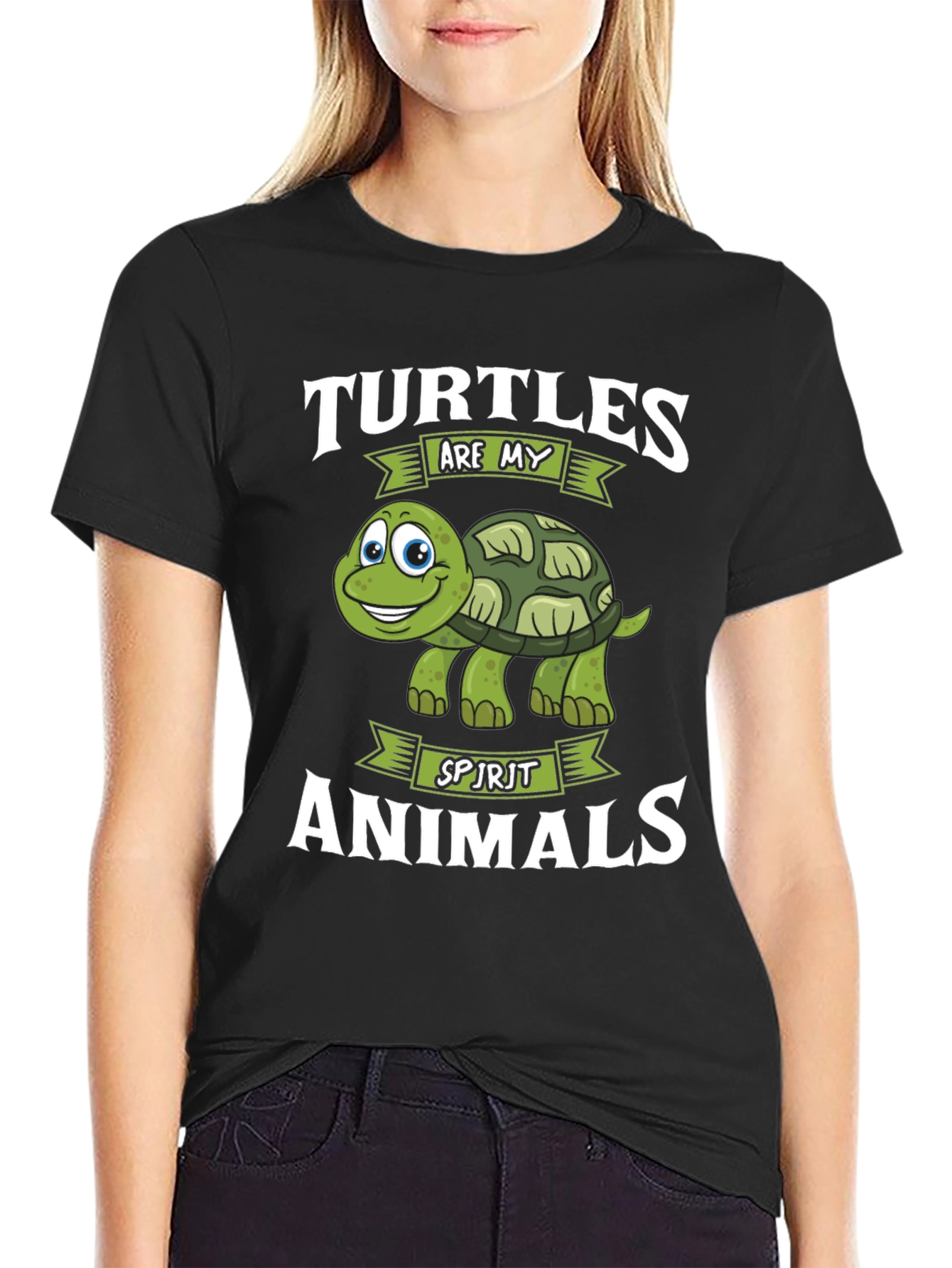Turtles Are My Spirit Animals Graphic Tee