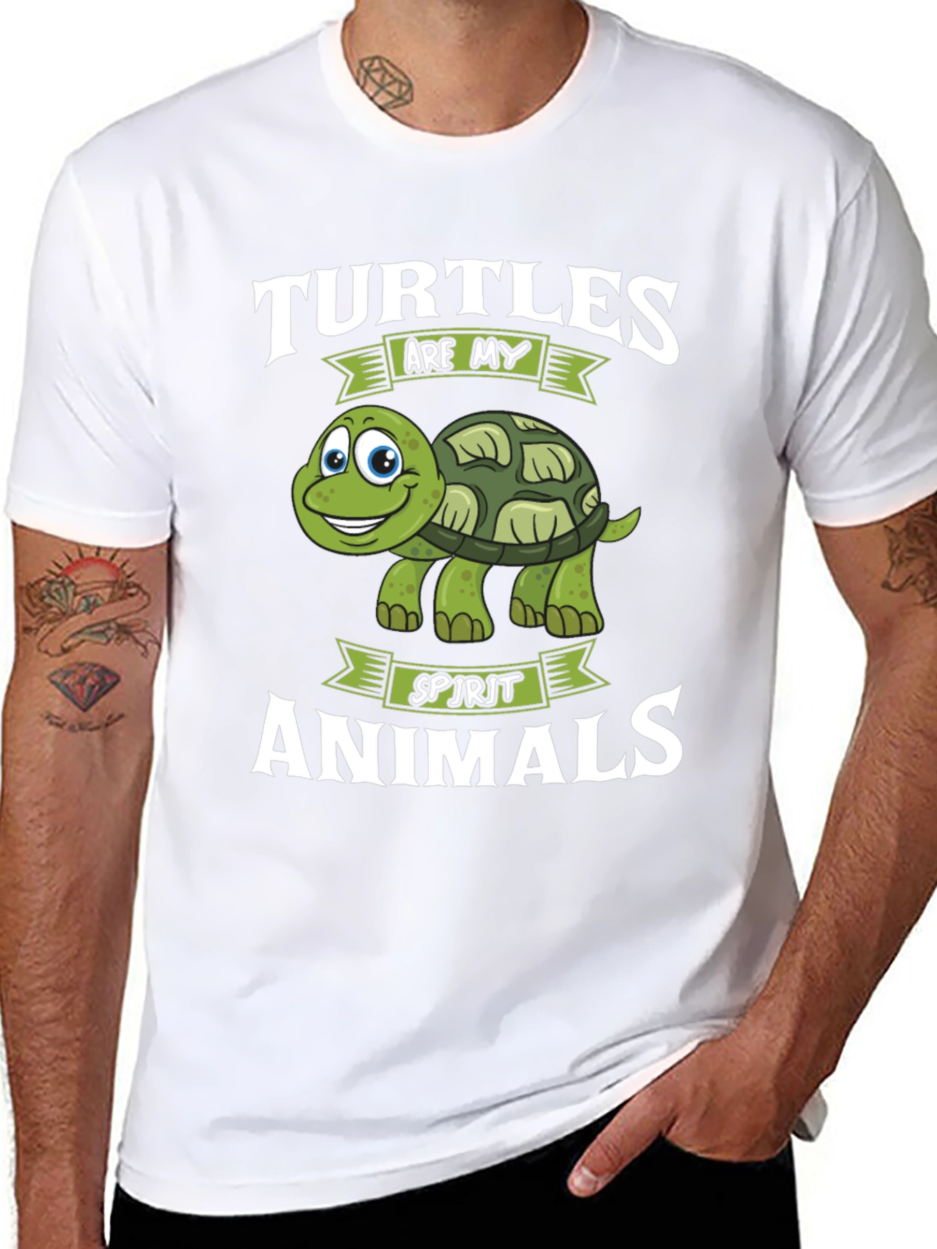 Turtles Are My Spirit Animals Graphic Tee