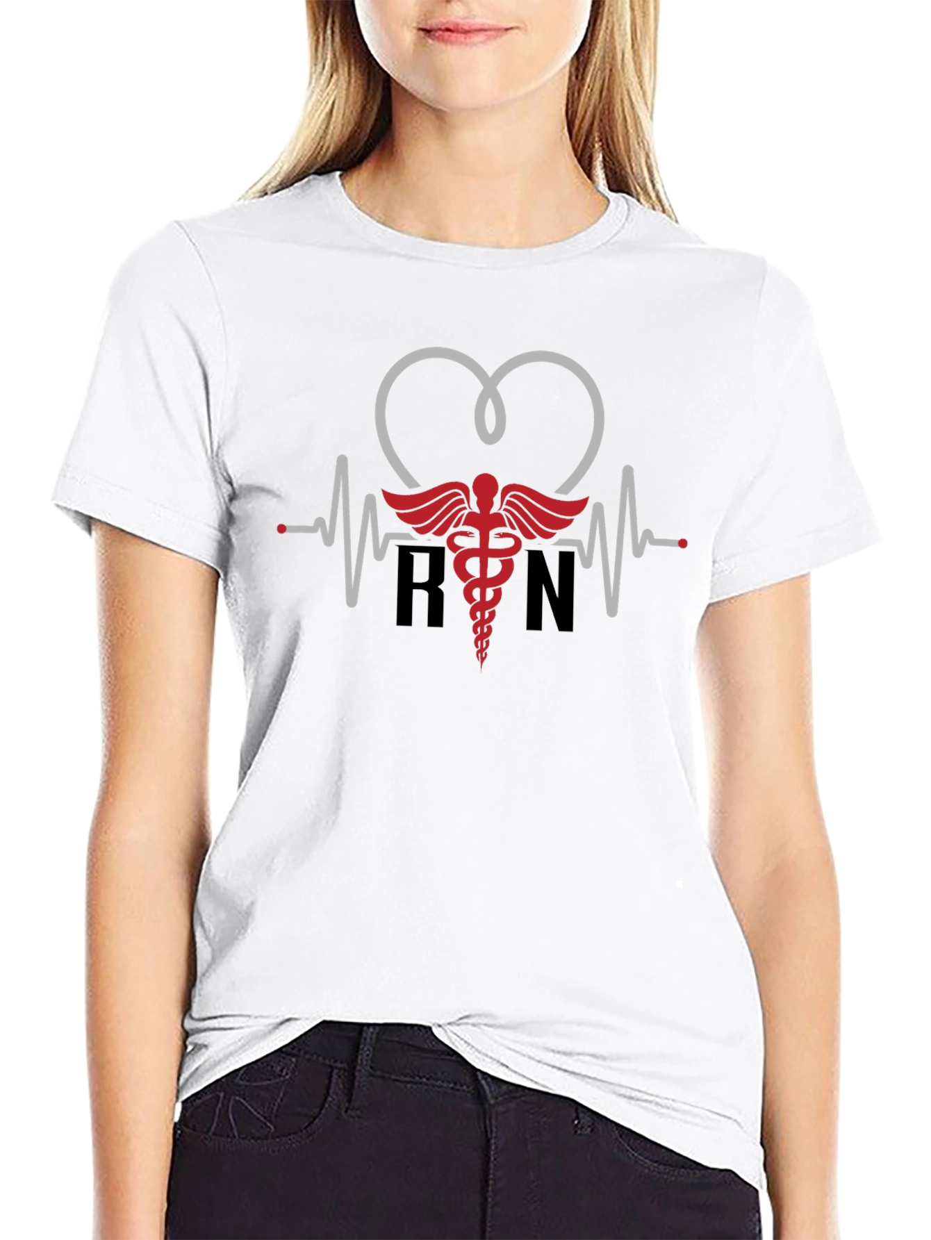 RN Heartbeat T-Shirt - Nurse Appreciation Tee