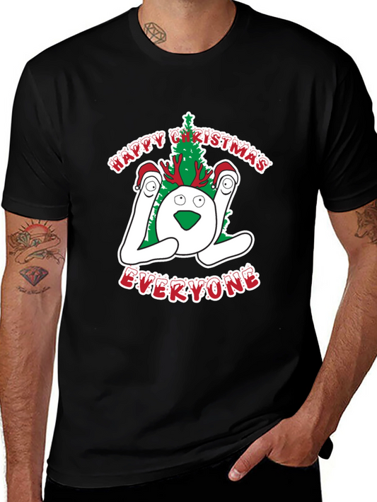 Festive LOL Christmas Graphic T-Shirt