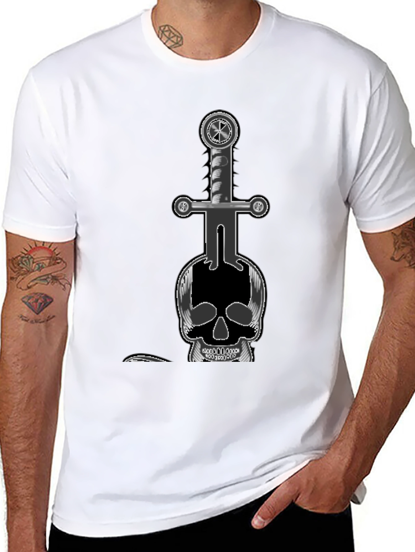 Skull & Sword Graphic Tee