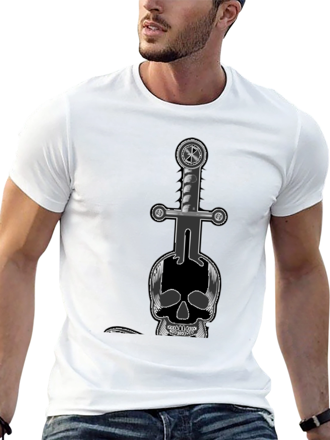 Skull & Sword Graphic Tee
