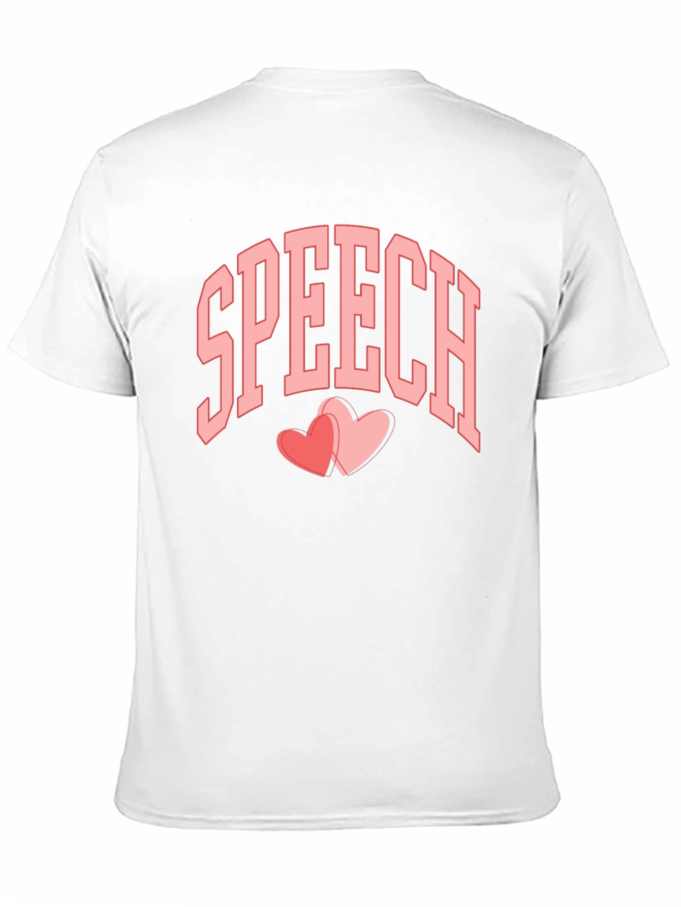 Speech Hearts Graphic Tee