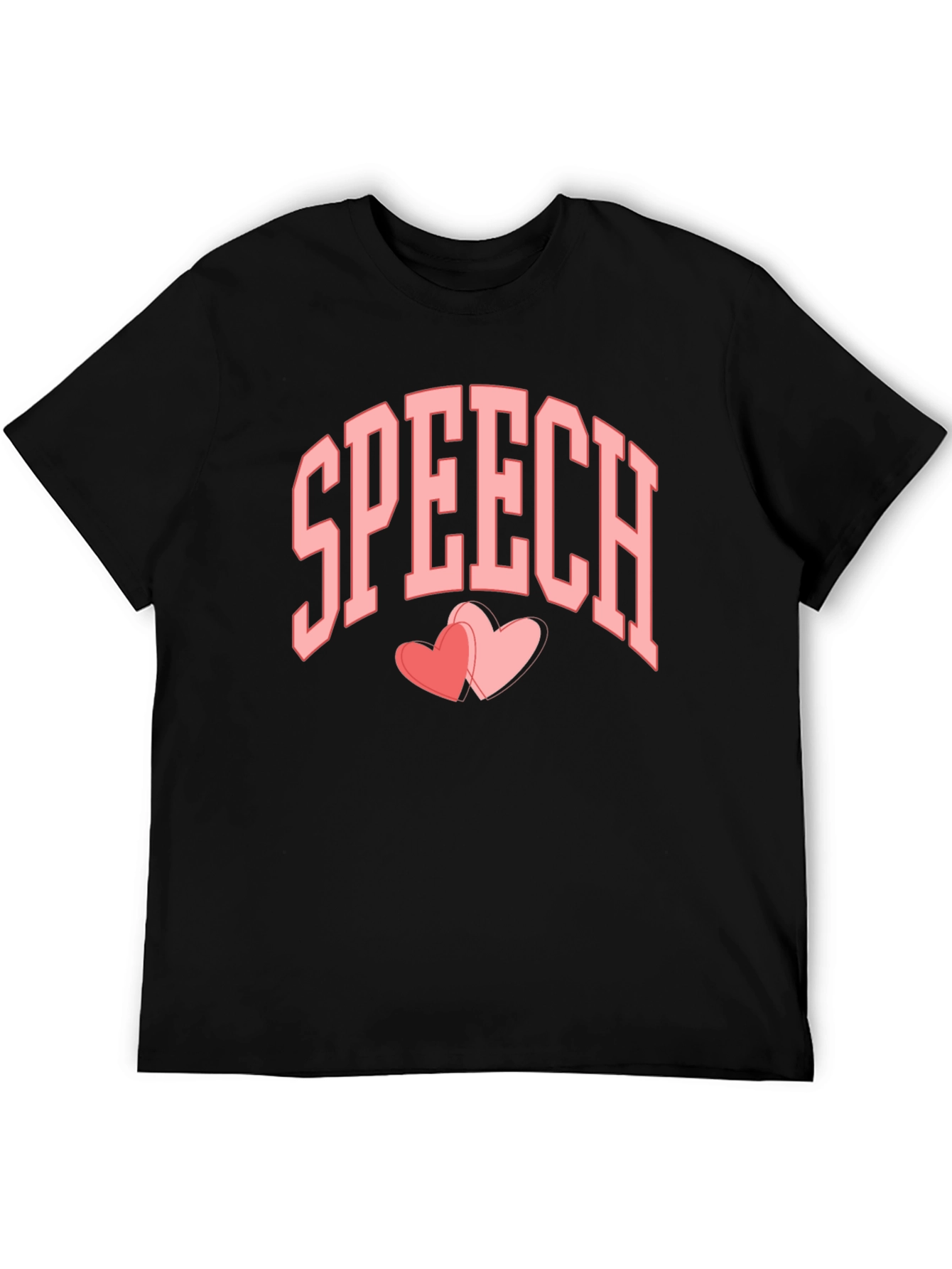 Speech Hearts Graphic Tee