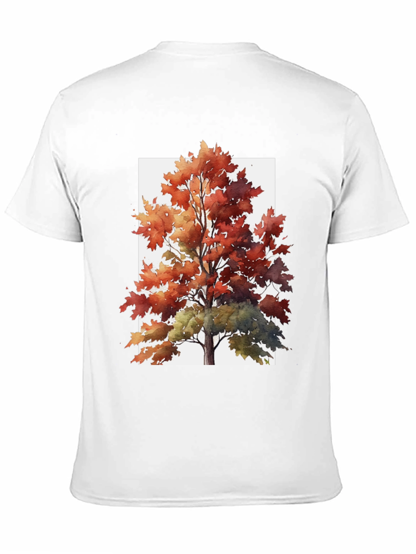 Autumn Tree Graphic Tee - Nature Inspired T-Shirt