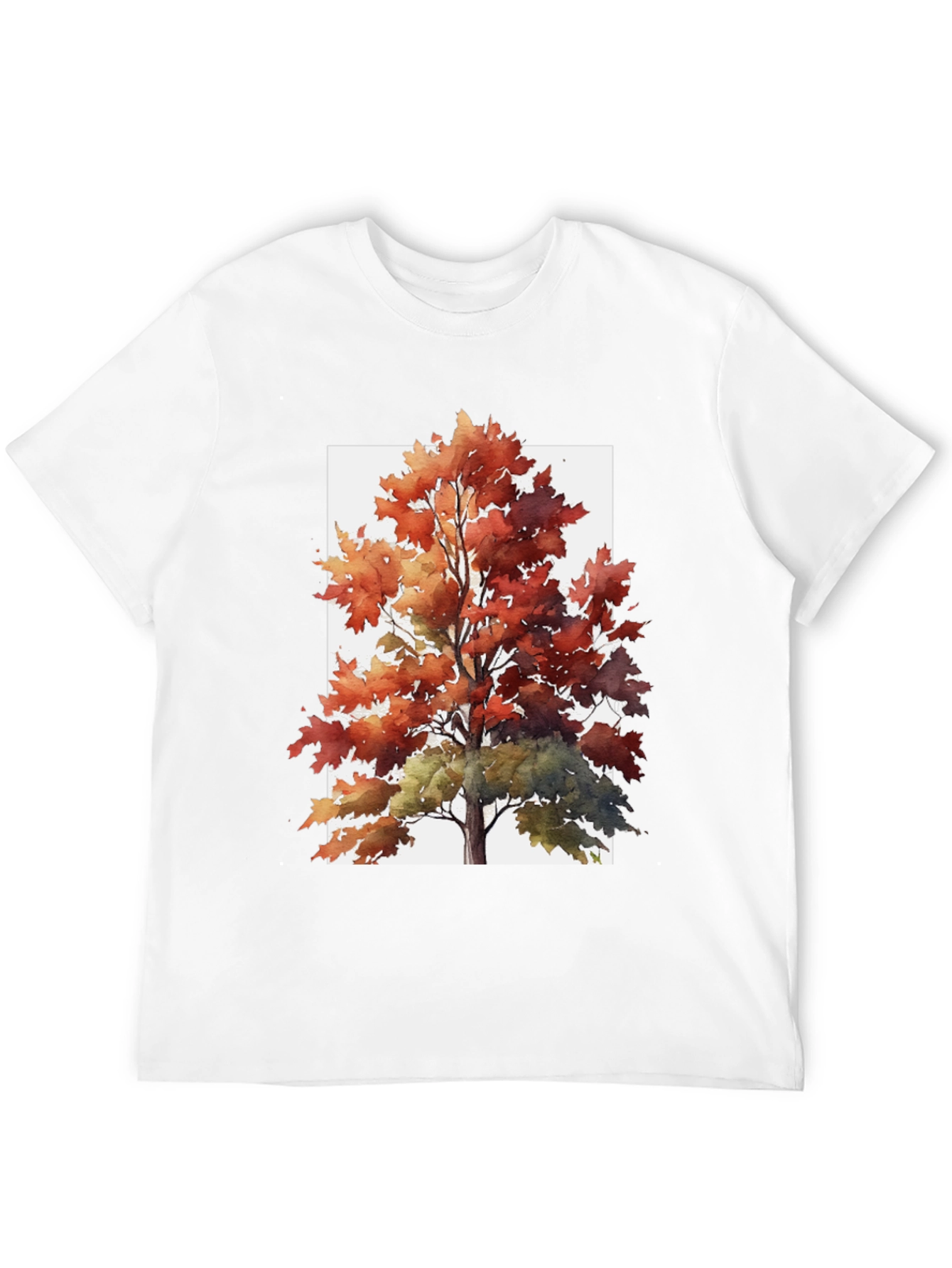 Autumn Tree Graphic Tee - Nature Inspired T-Shirt