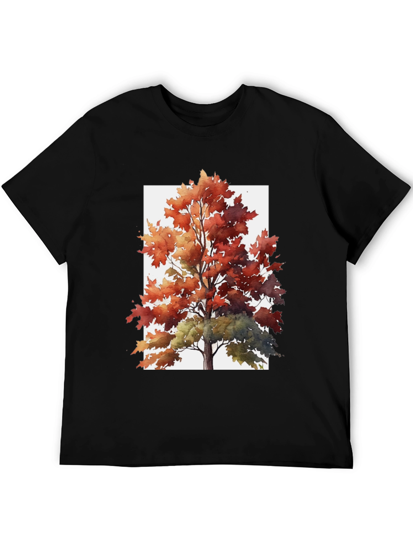 Autumn Tree Graphic Tee - Nature Inspired T-Shirt