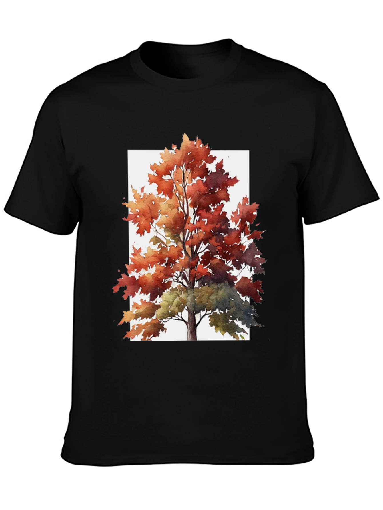 Autumn Tree Graphic Tee - Nature Inspired T-Shirt