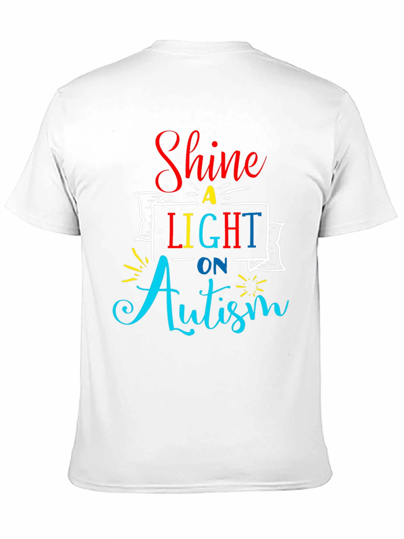 Shine a Light on Autism T-Shirt - Awareness Tee