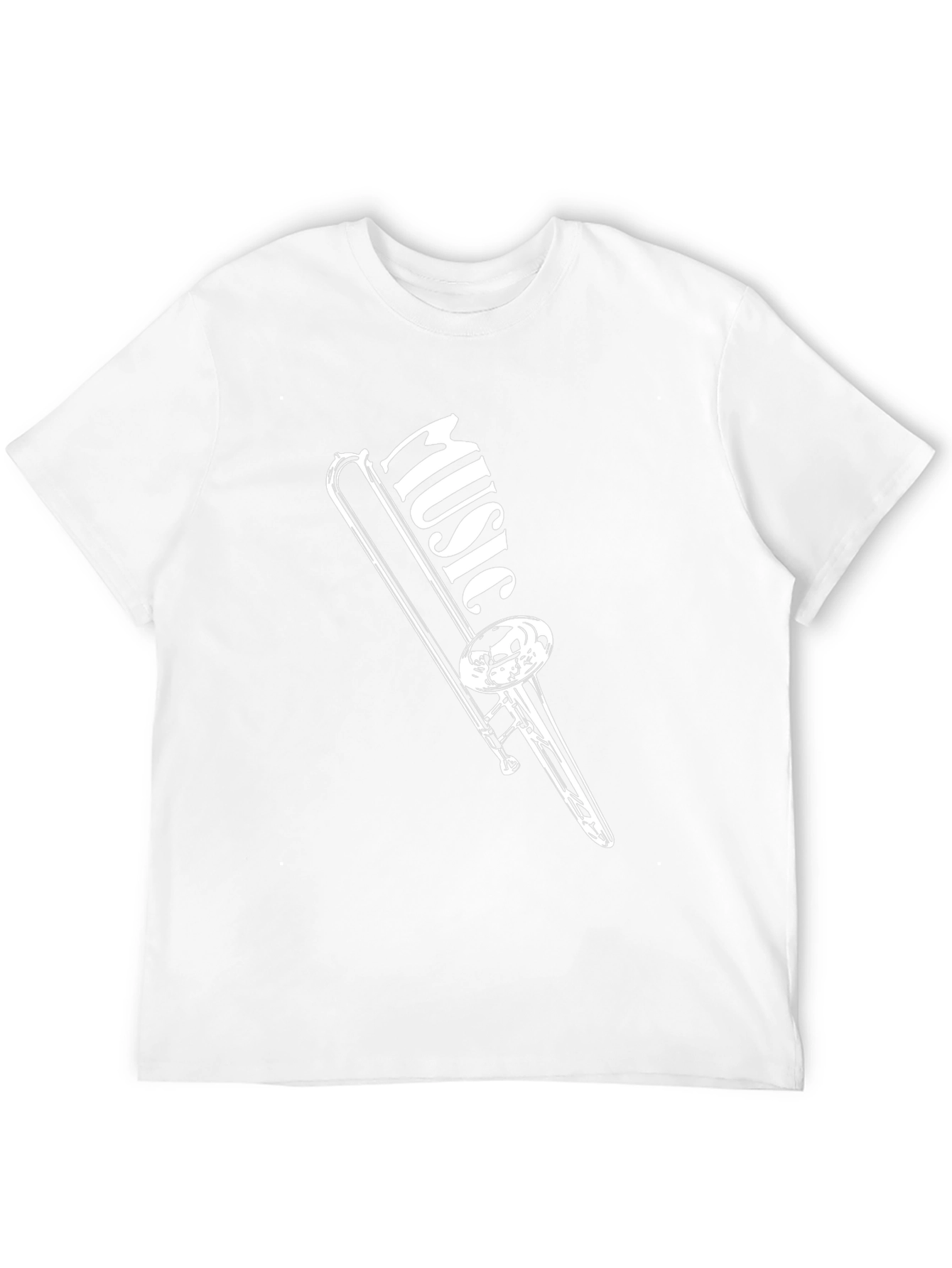 Music Trombone Black T-Shirt