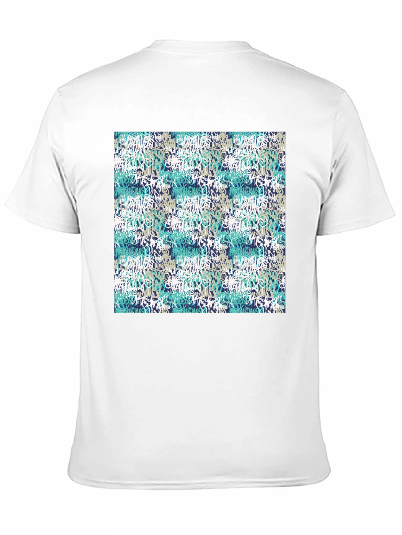 Graffiti Print Black T-Shirt - Urban Style