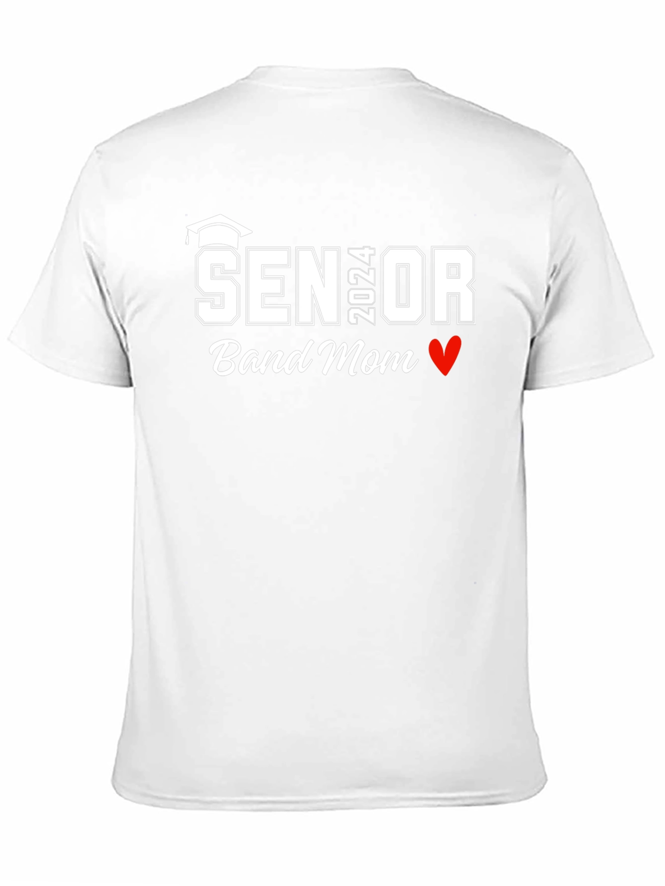 Senior 2024 Band Mom Graphic Tee