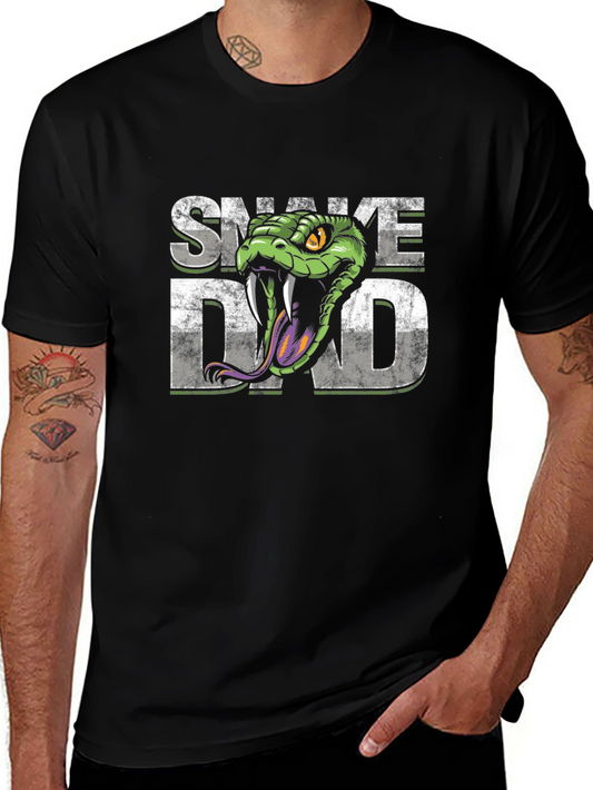 Snake Dad T-Shirt - Reptile Lover Tee