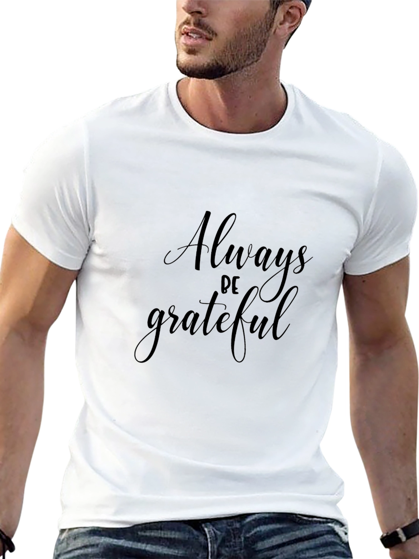Always Be Grateful Black T-Shirt
