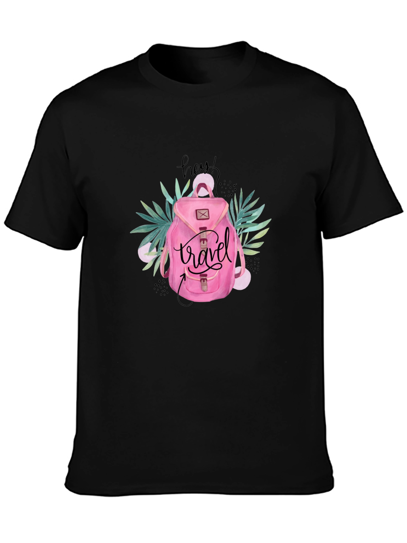 Travel Backpack Graphic T-Shirt