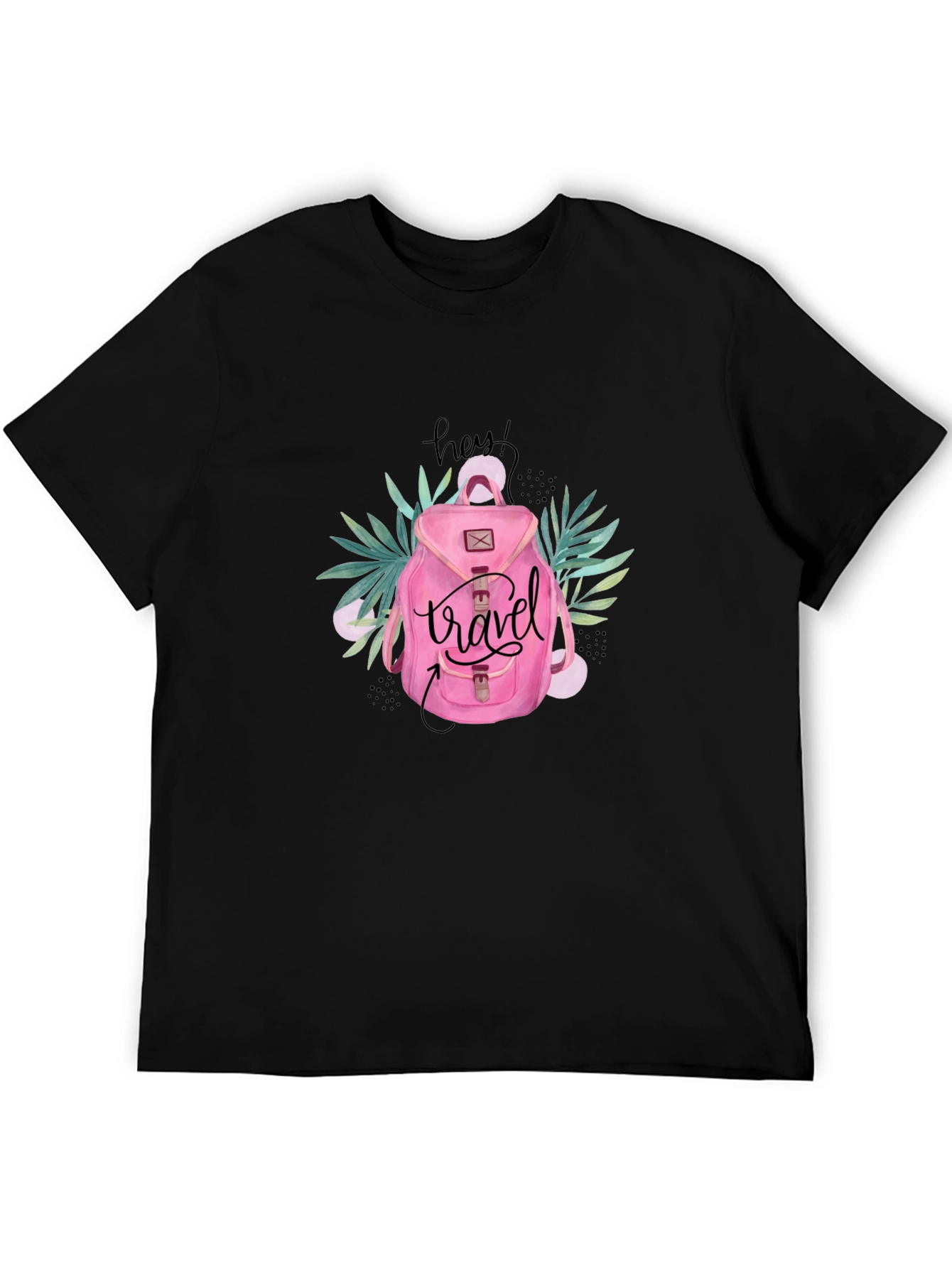 Travel Backpack Graphic T-Shirt