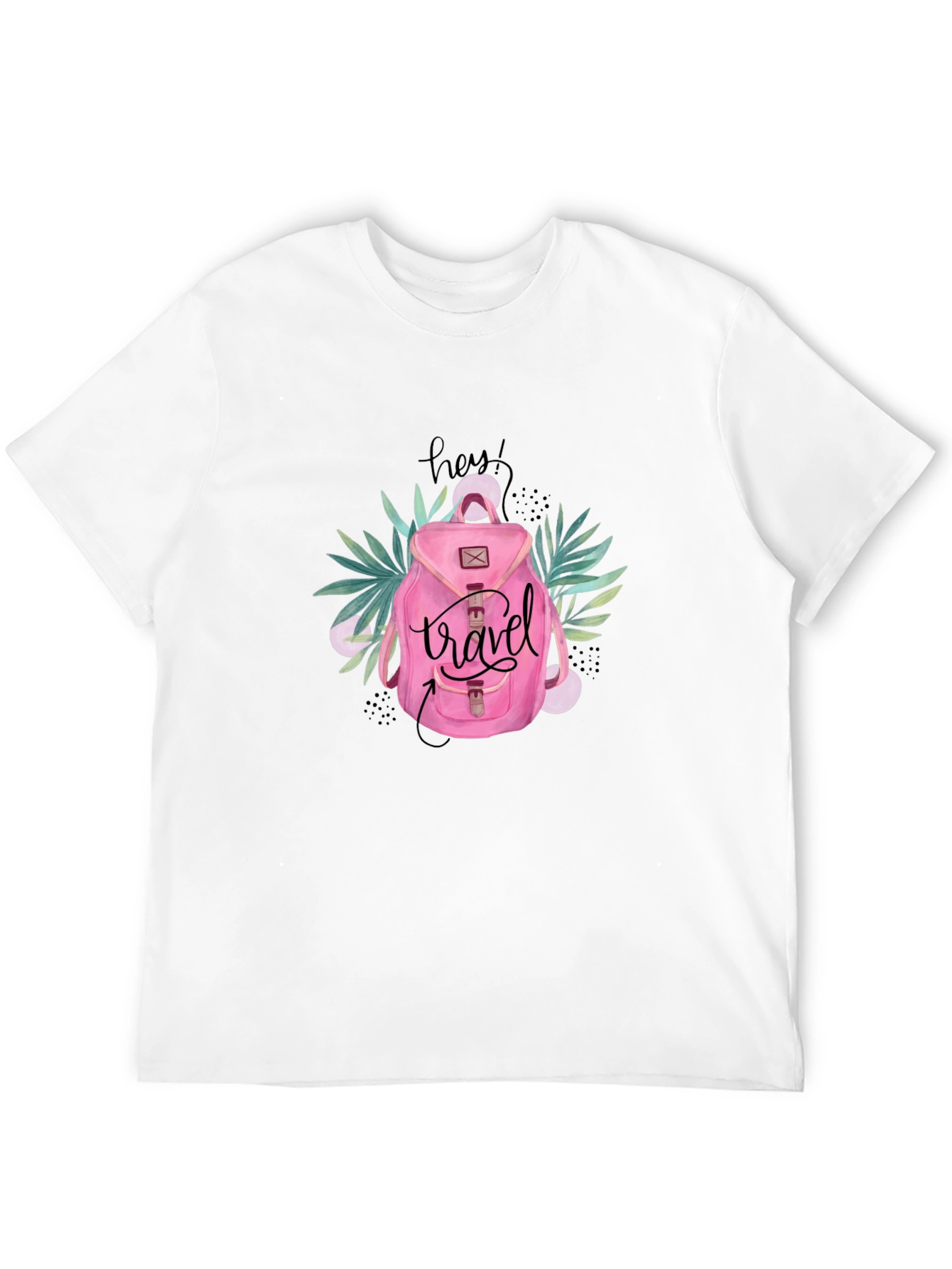 Travel Backpack Graphic T-Shirt