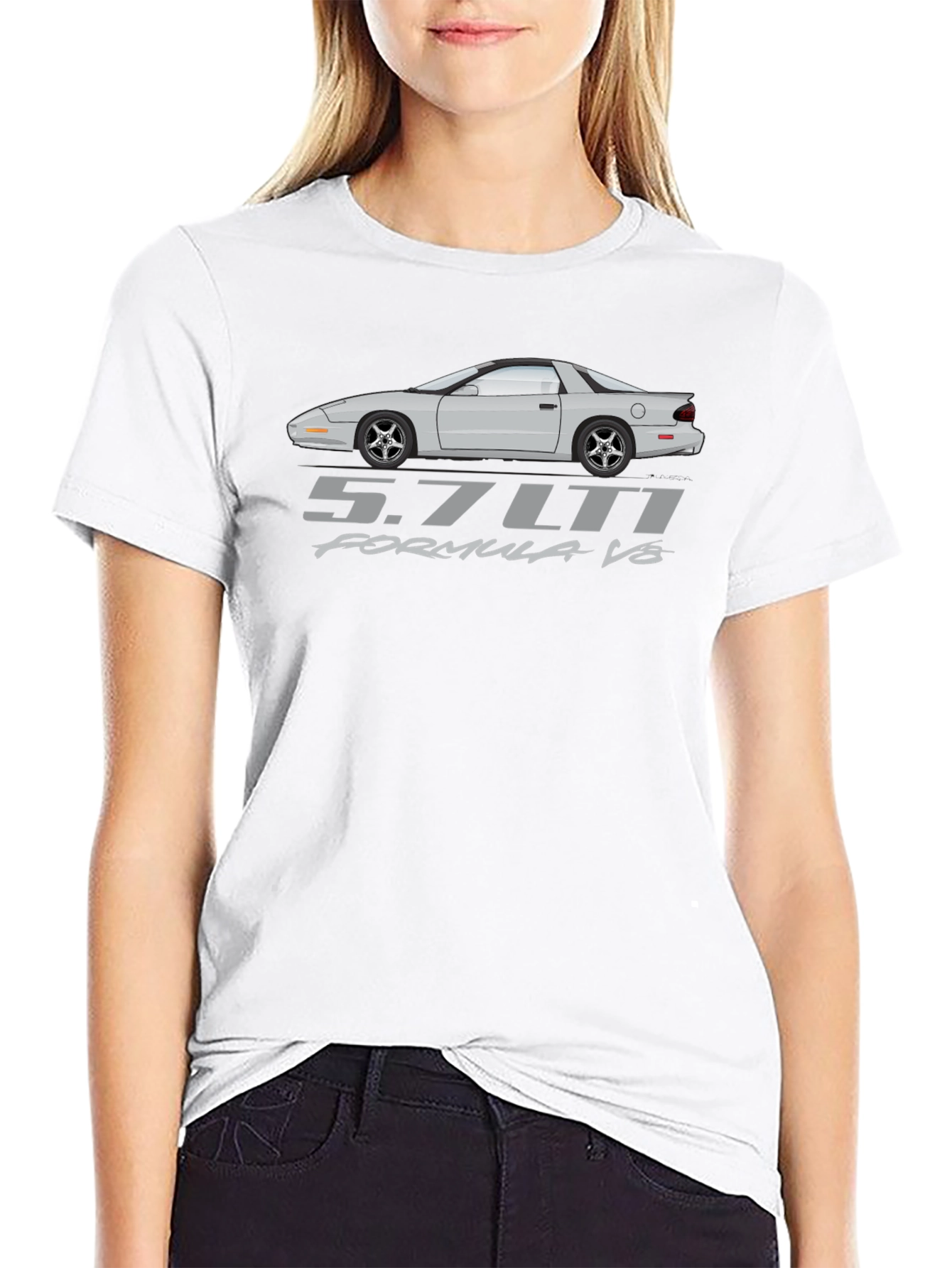 5.7 LTI Formula V8 Car T-Shirt