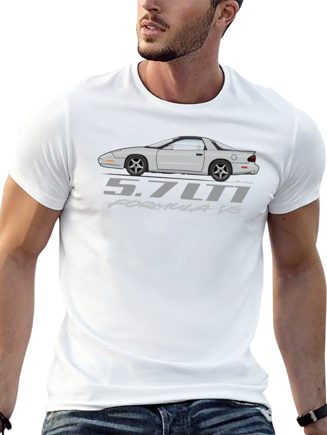 5.7 LTI Formula V8 Car T-Shirt