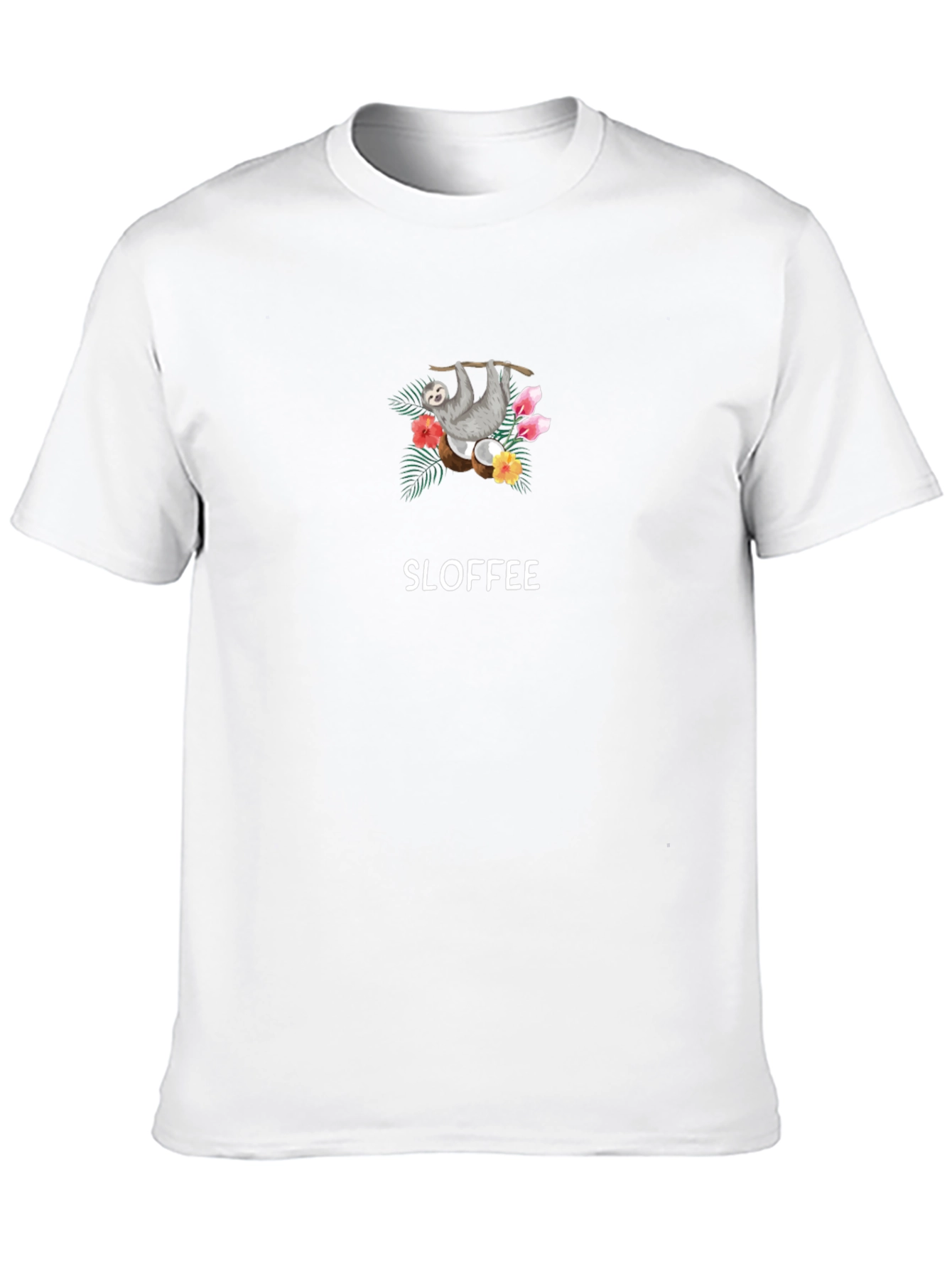 Sloth & Coffee T-Shirt - Sloffee Graphic Tee