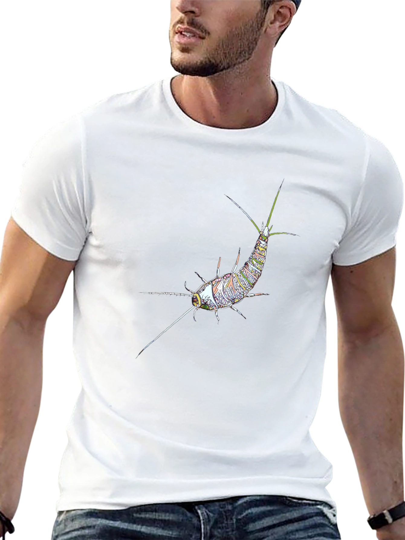 Silverfish Graphic T-Shirt - Mens Black Tee