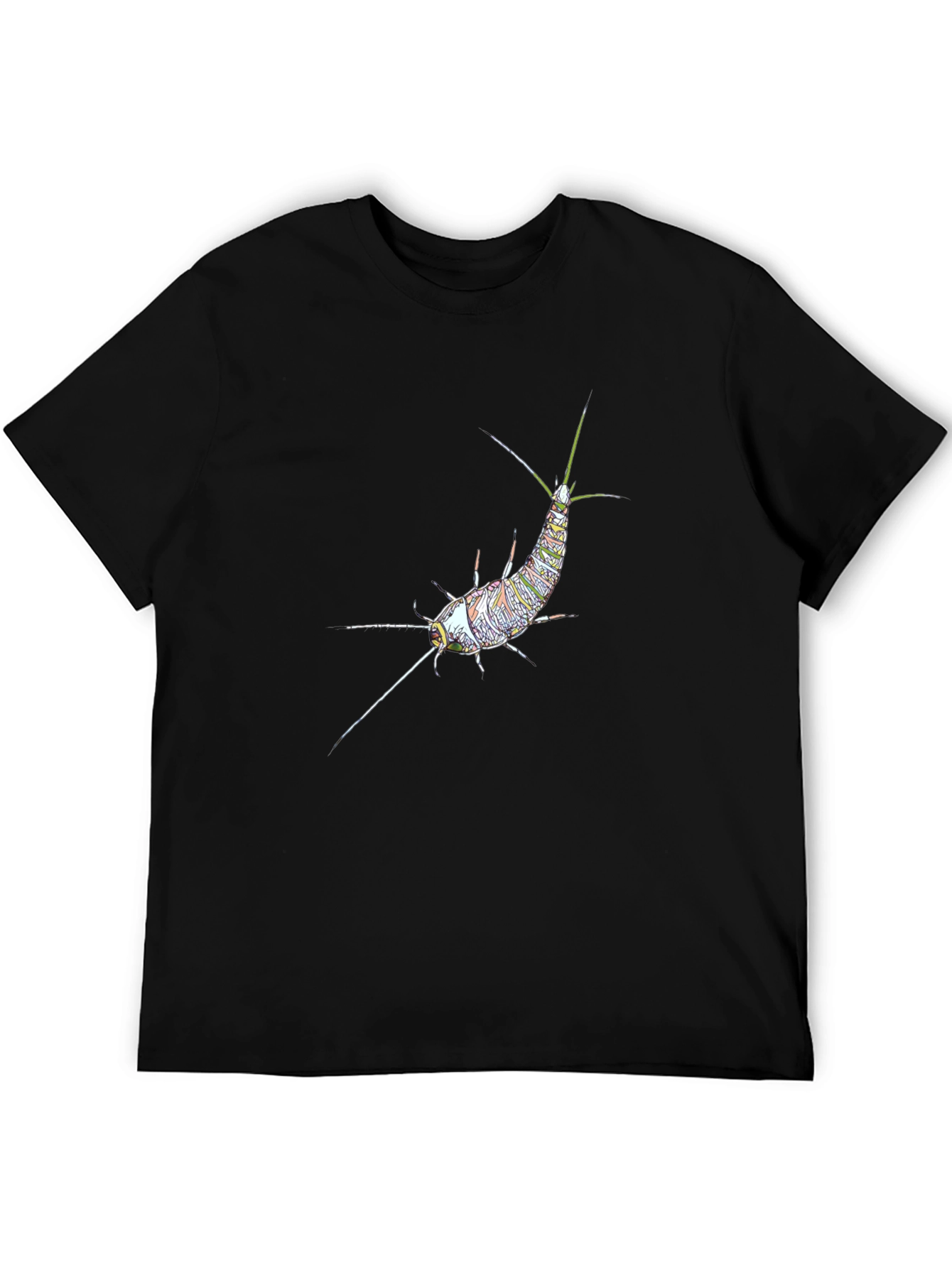 Silverfish Graphic T-Shirt - Mens Black Tee