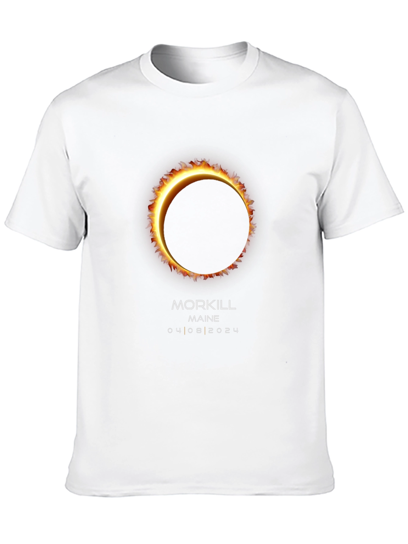 Total Solar Eclipse Morkill Maine 2024 T-Shirt