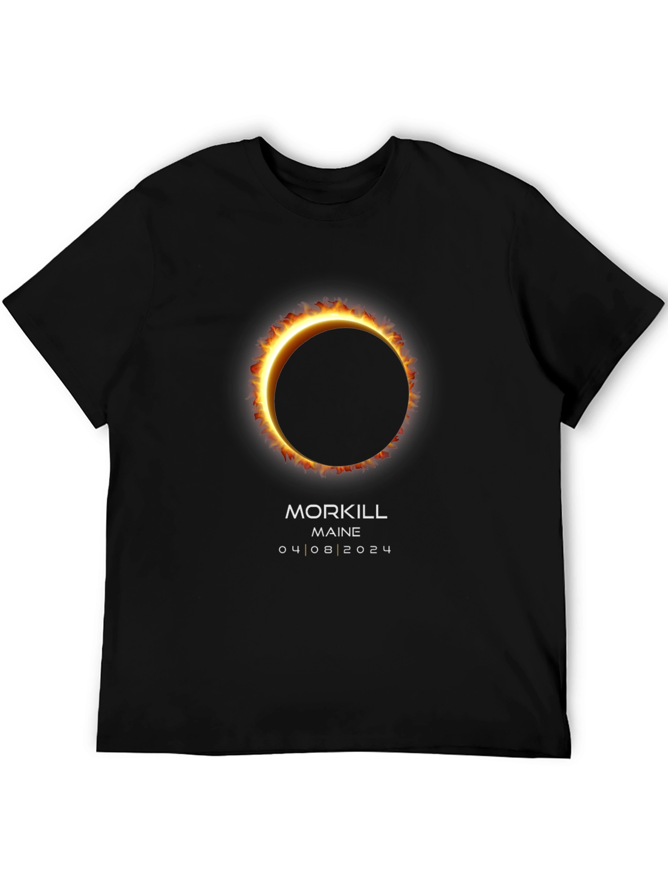 Total Solar Eclipse Morkill Maine 2024 T-Shirt